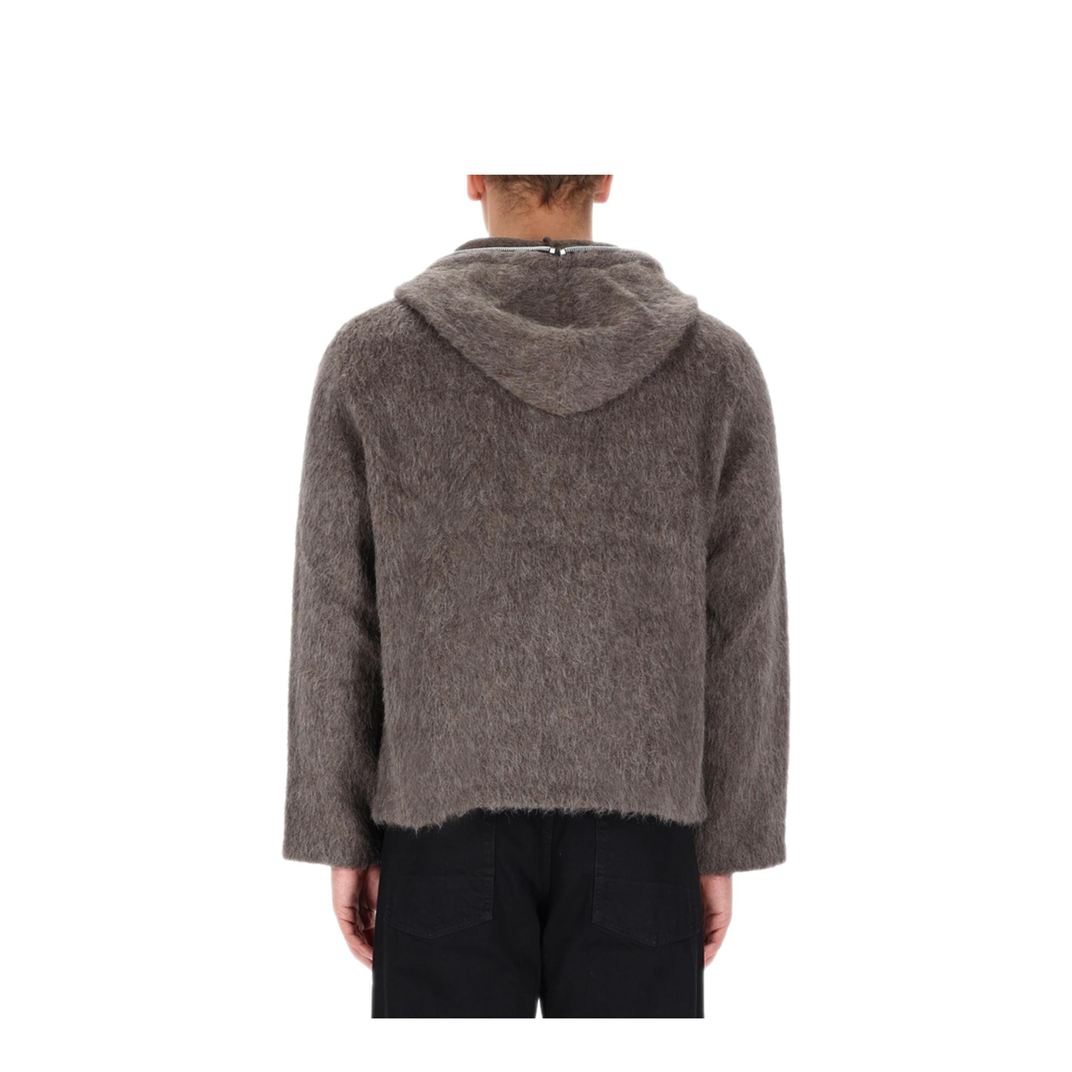 MAYFEYR - Our Legacy - Hooded Sweatshirt - M2266FMMOLEGREYHAIRYWOOL