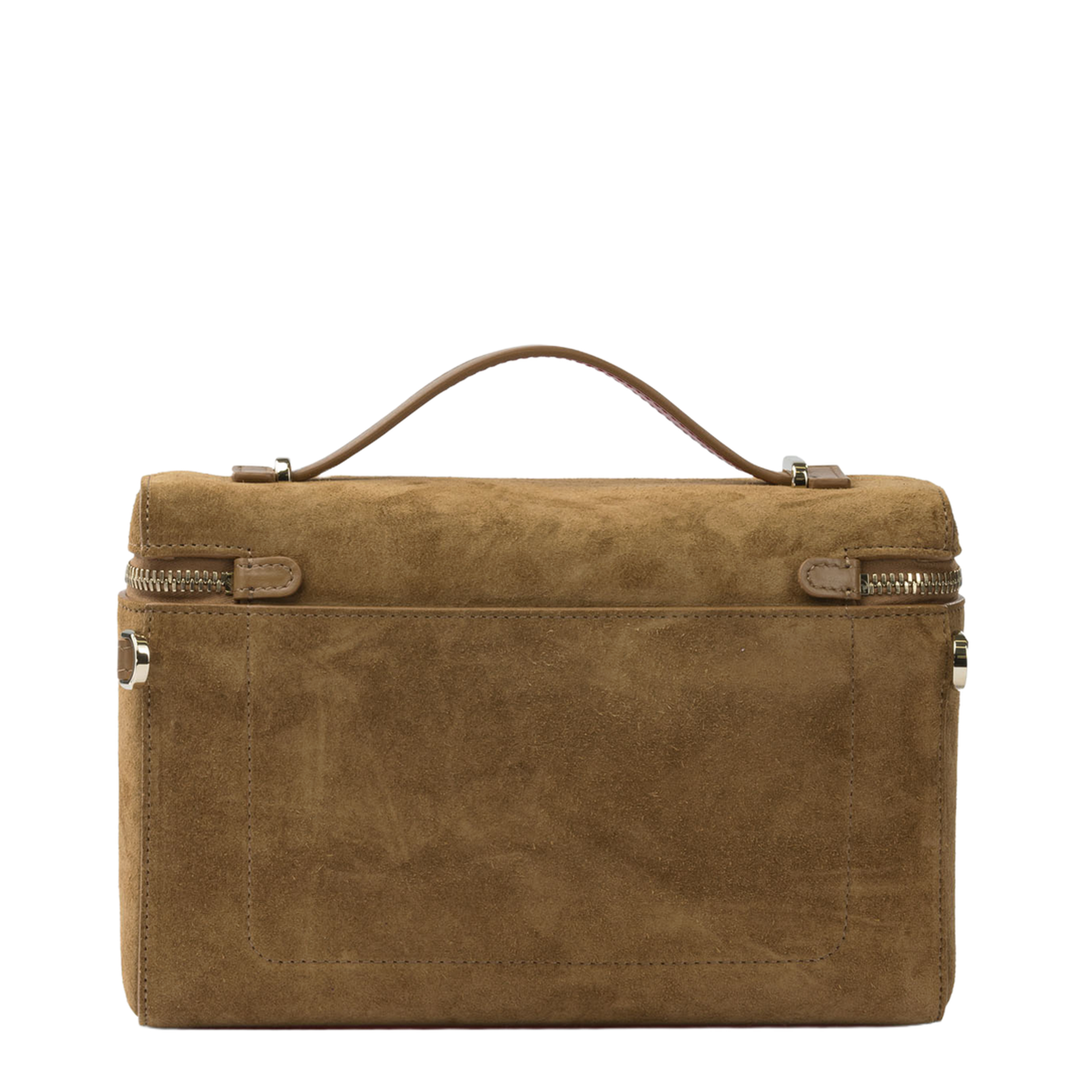 Top Handle Zip Bag with Adjustable Strap