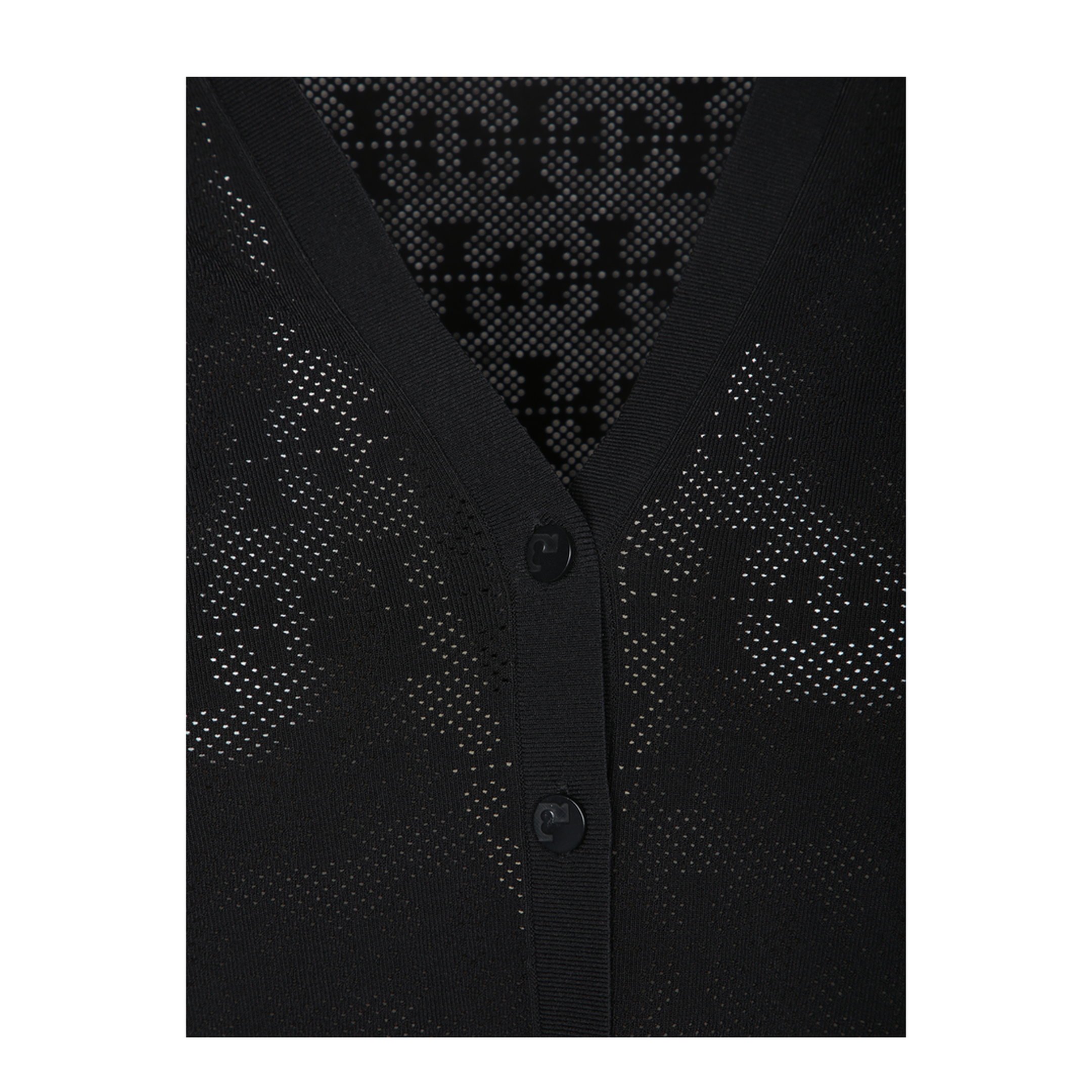 Monogram Jacquard Cardigan