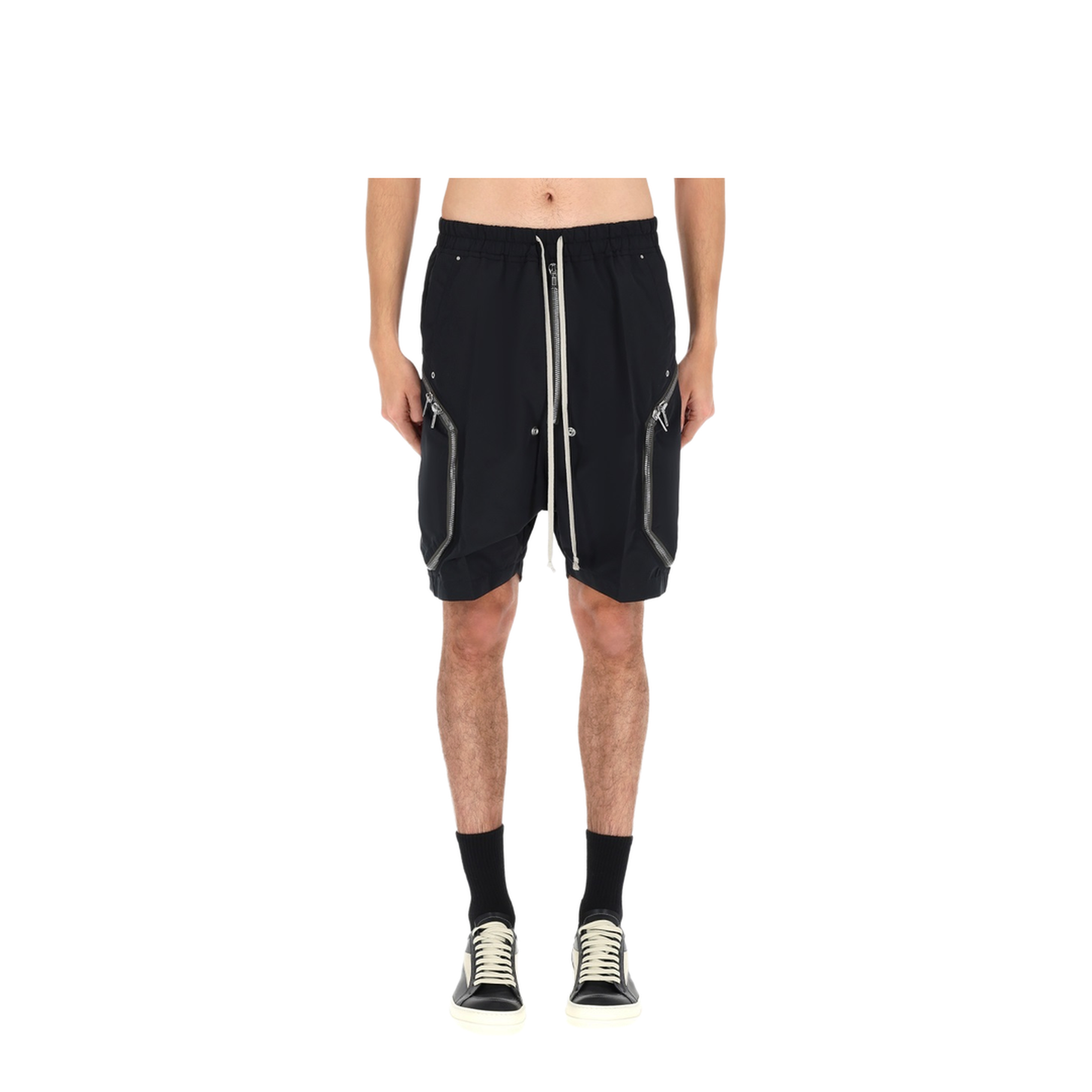 Heizer Nylon Shorts In Black