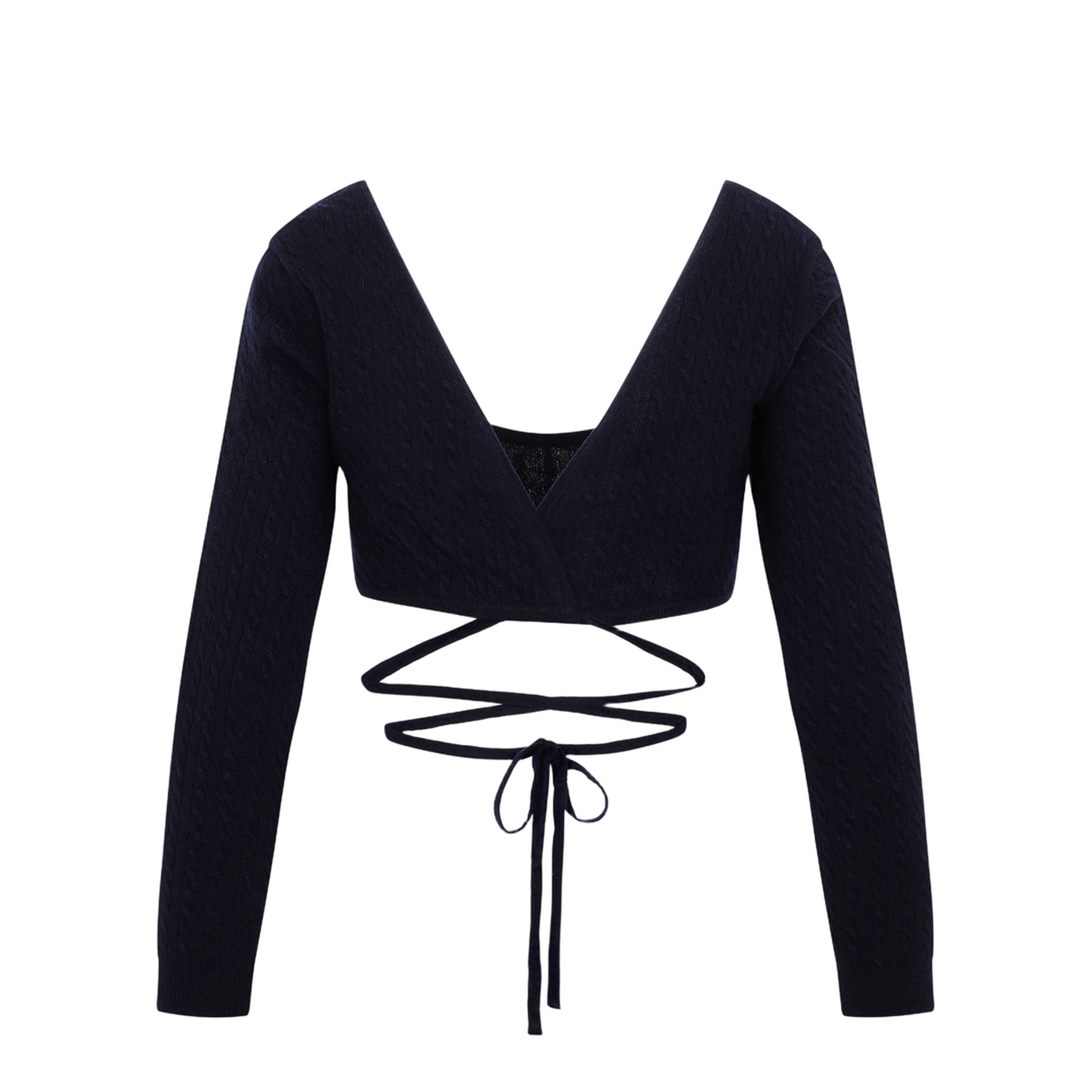 MAYFEYR - Patou - Wrap Knitted Top - KN1228041