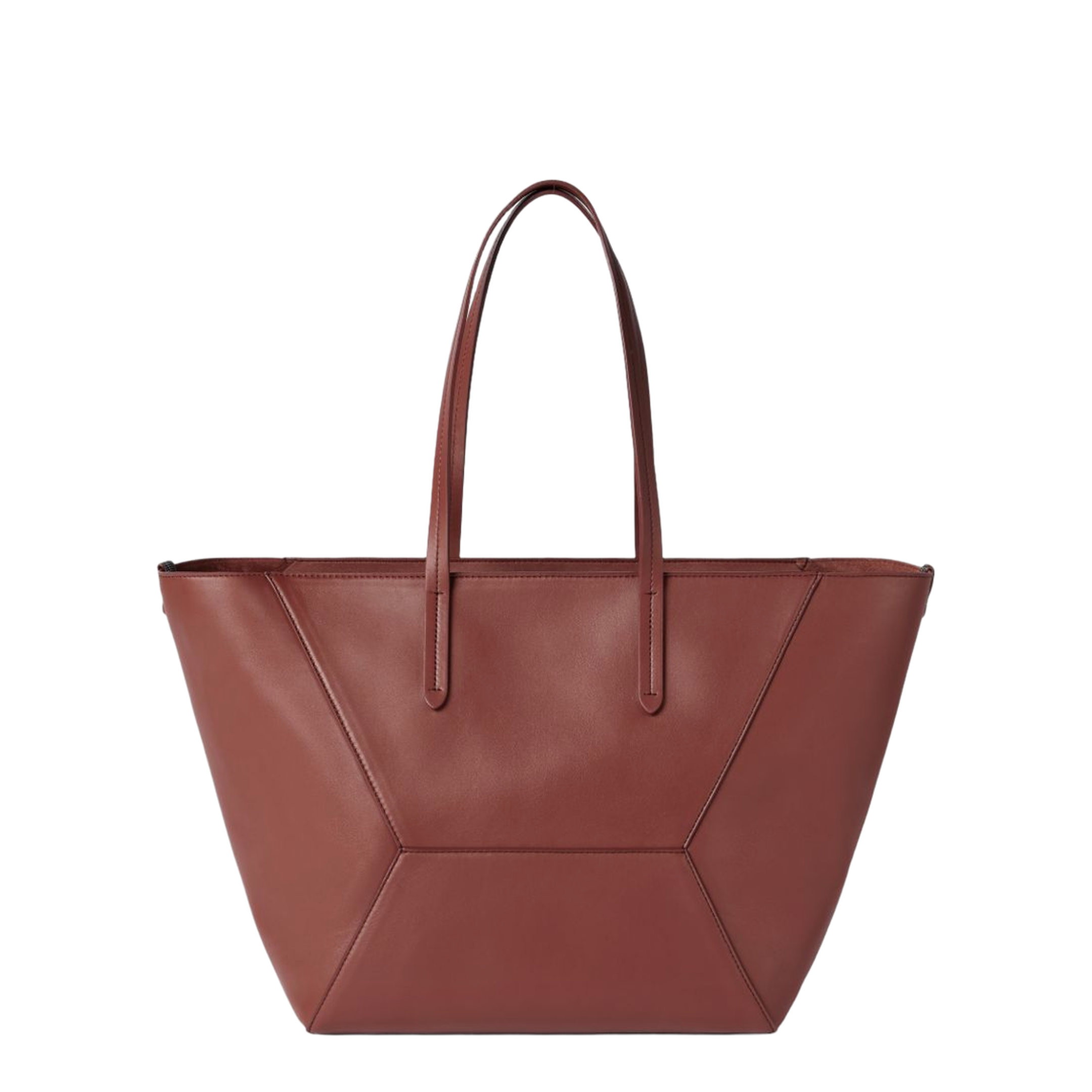 Leather Shopping Bag