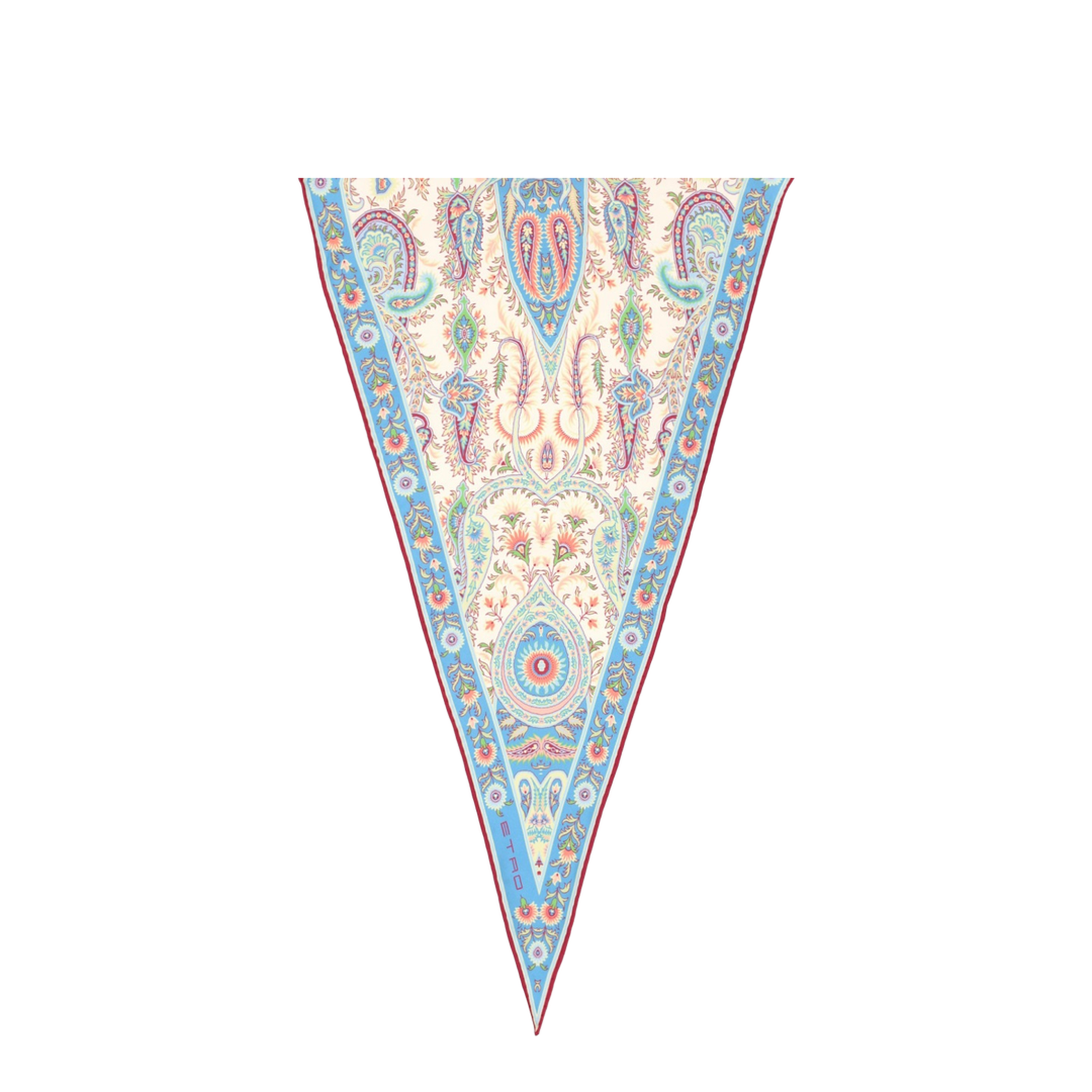 Scarf with Paisley Pattern