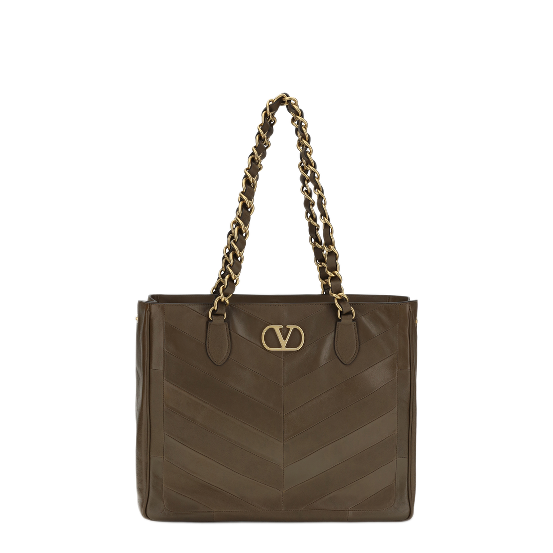 MAYFEYR - Valentino - Laseine Chevron Nappa Shopping Bag - 9W2B0T12PSN