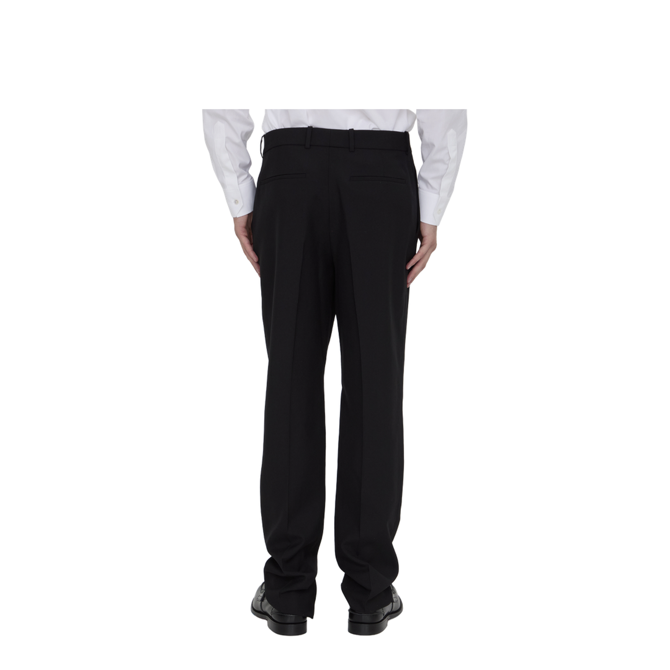 Wool Gabardine Trousers