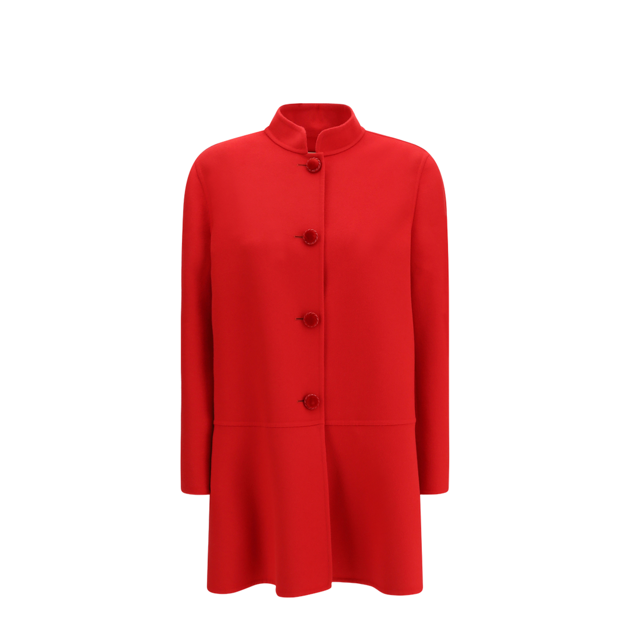 MAYFEYR - Valentino - Single-Breasted Compact Drap Coat - 8B3CA8736JA