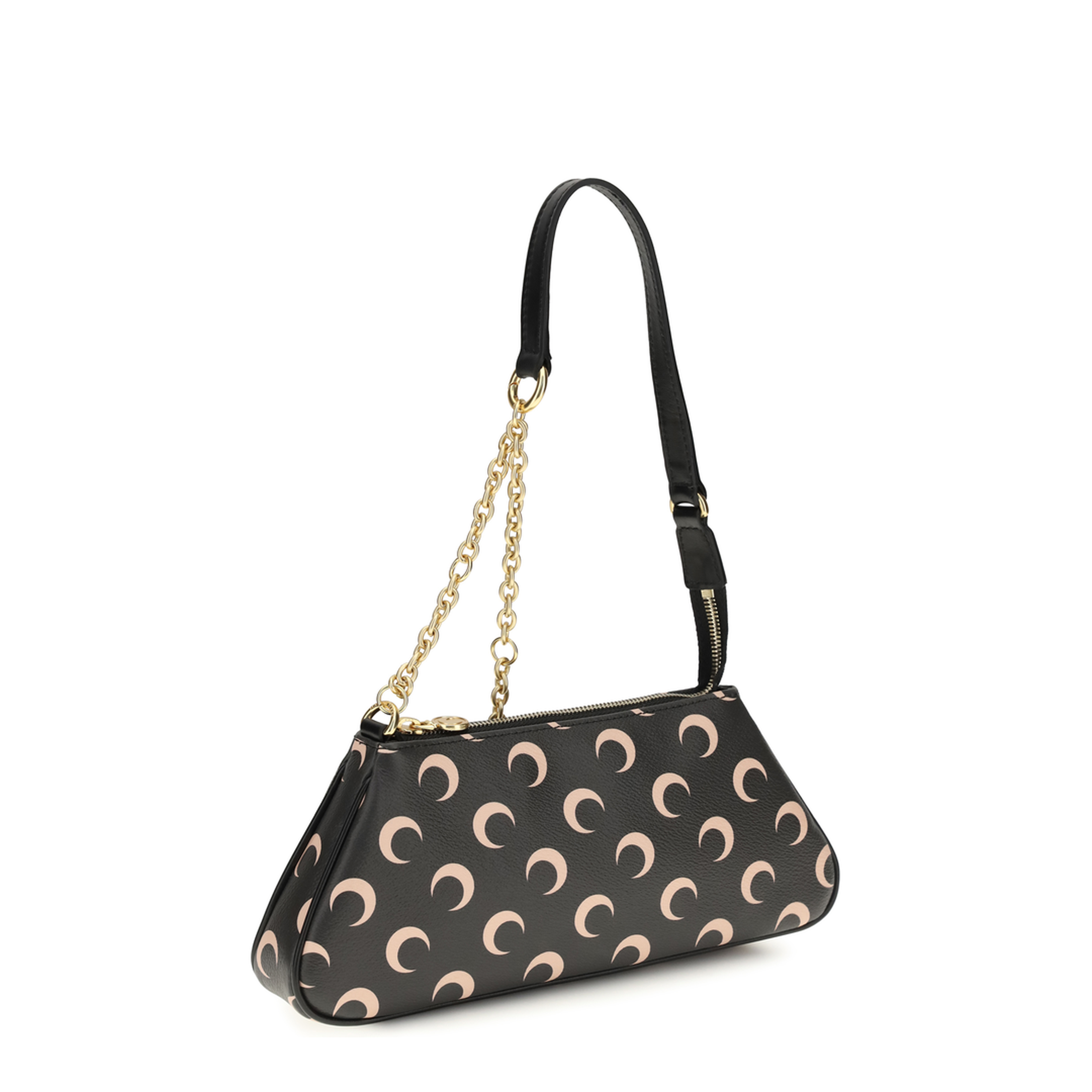 MAYFEYR - Marine Serre - Moon Motif Shoulder Bag - WSB001ARWOV0040