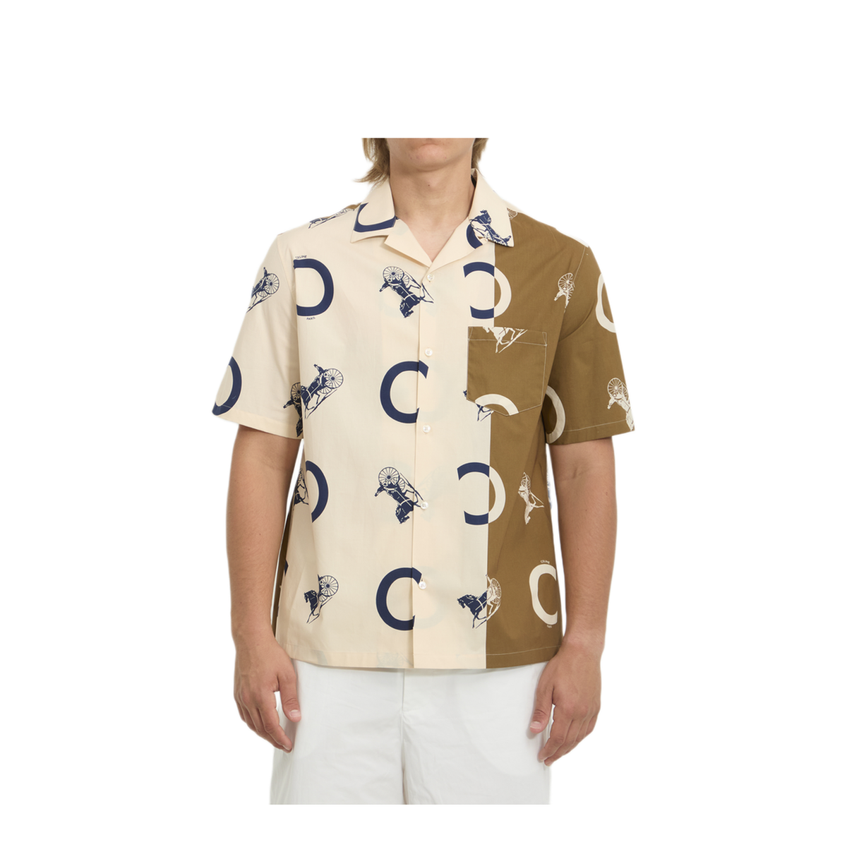 MAYFEYR - Celine - Cotton Poplin Bowling Shirt - 2C9463K2901HM