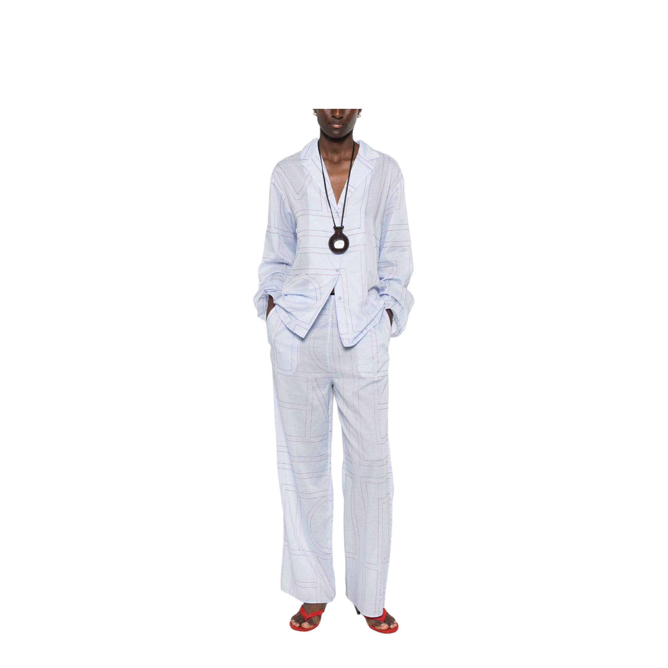 MAYFEYR - Toteme - Trousers Light Blue - 243WRB1092FB0239206