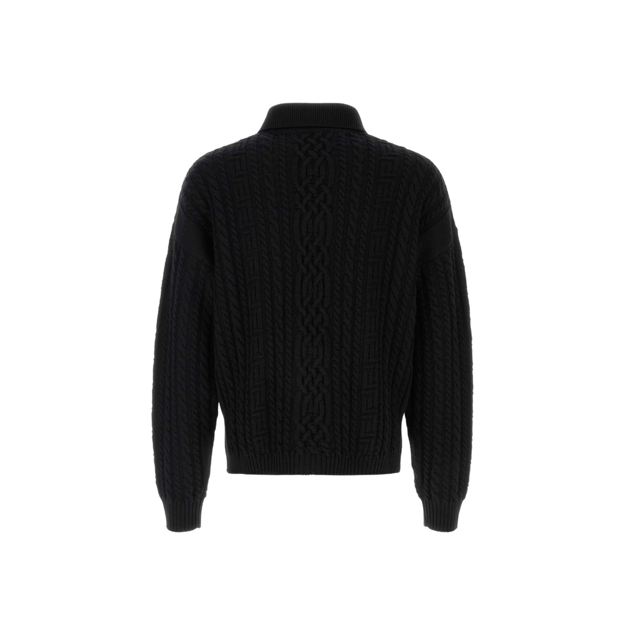 Black Cardigan Wool