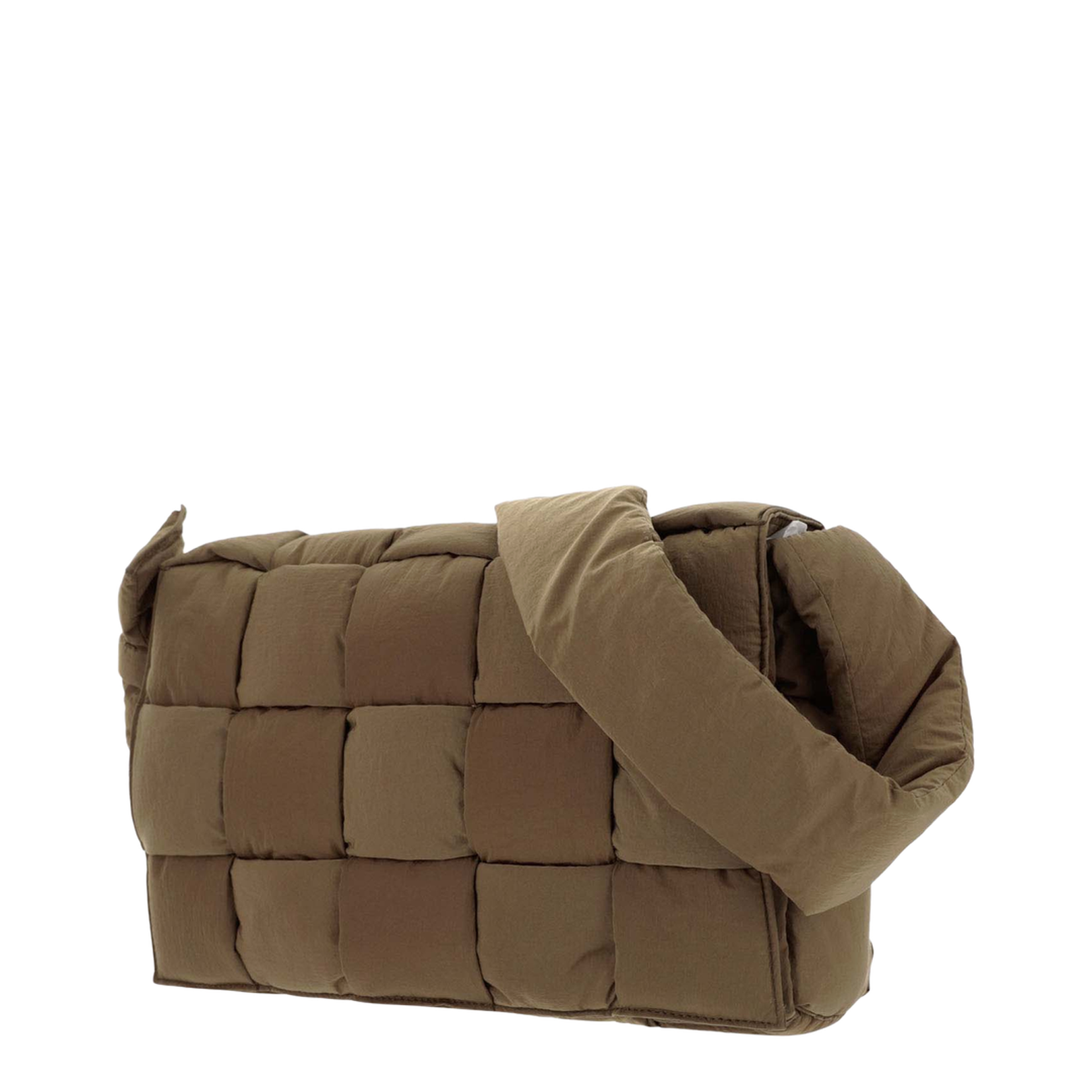 Cassette Small Nylon Shoulder Bags - Brown