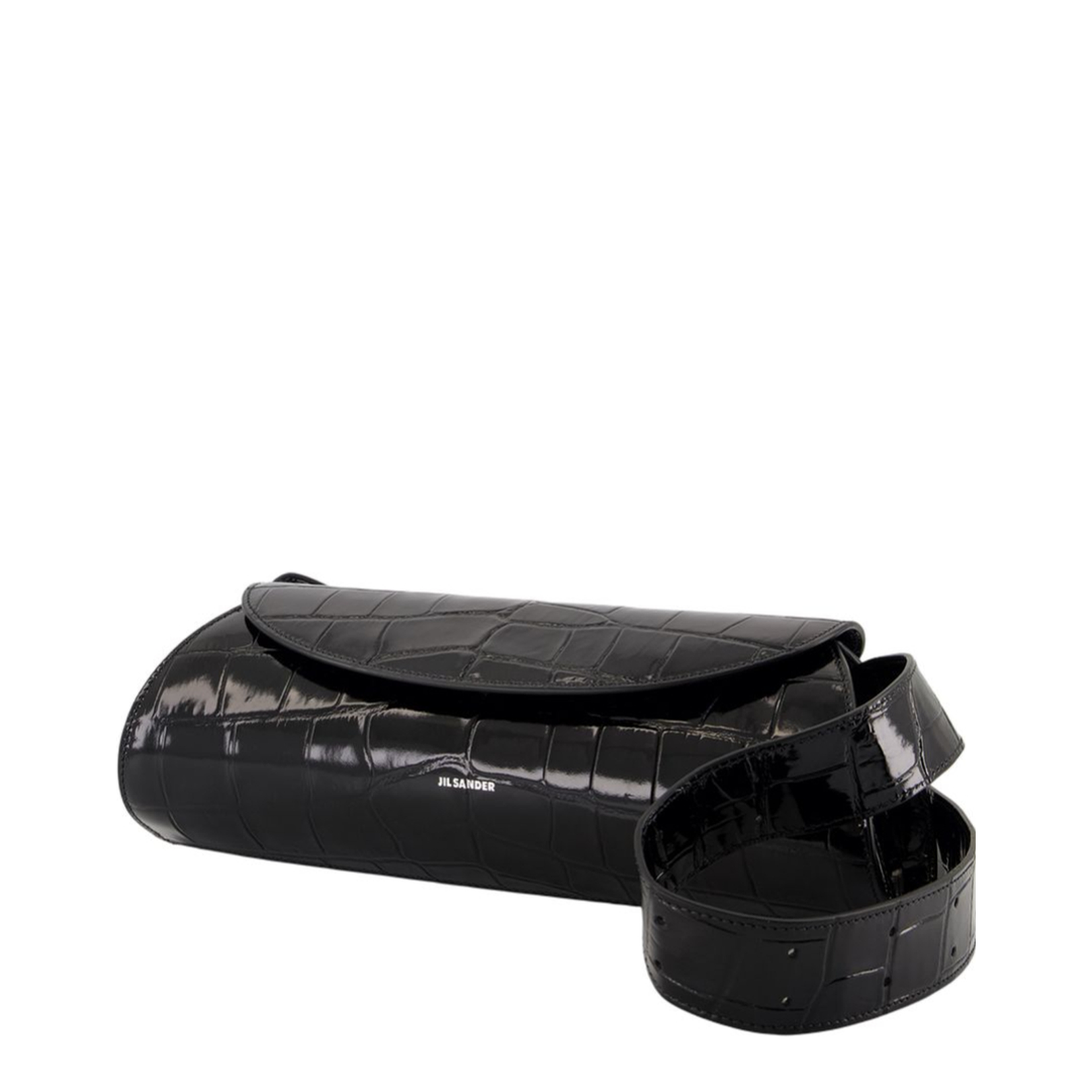 Black Cannolo Small Shoulder Bag
