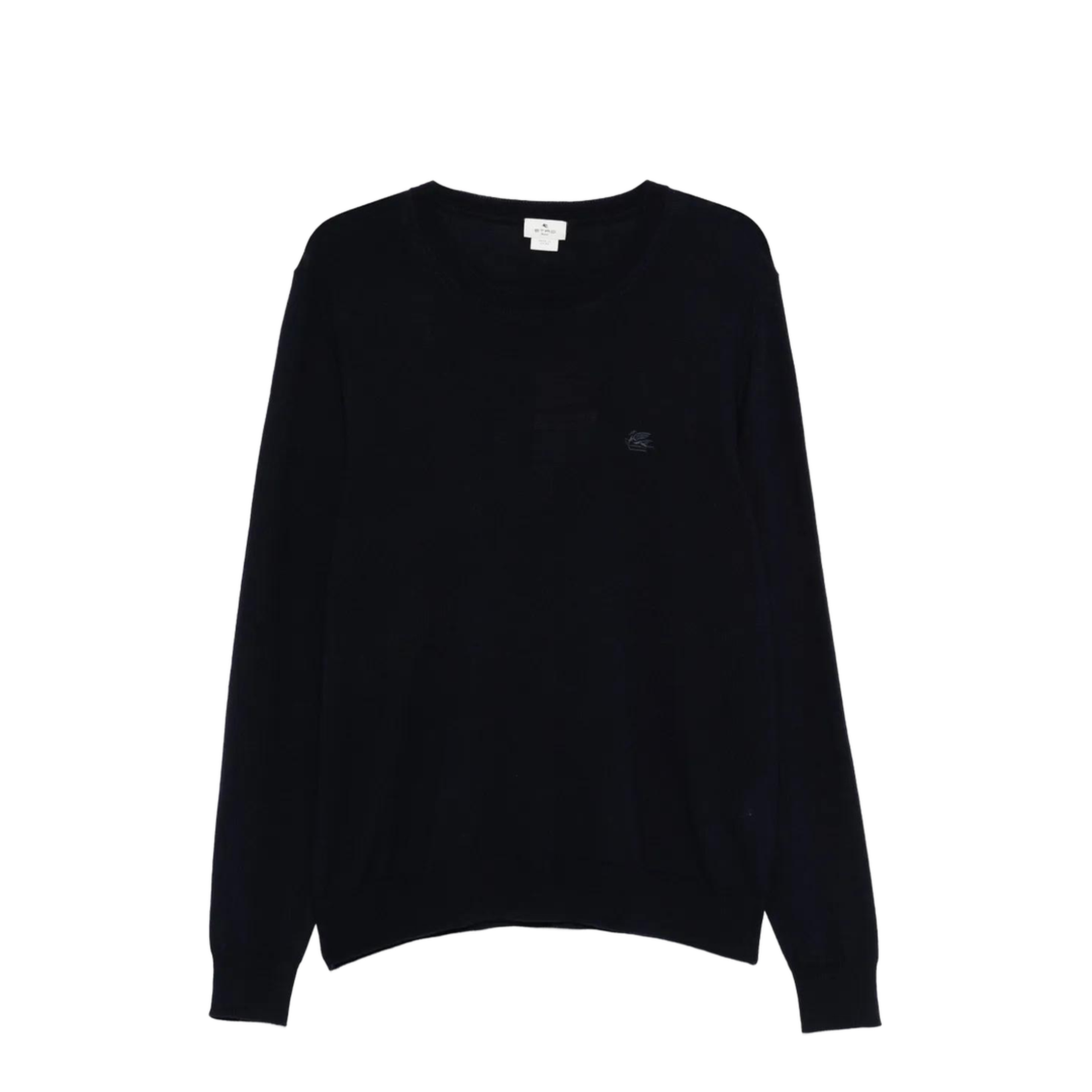 Wool Sweater Embroidered Logo