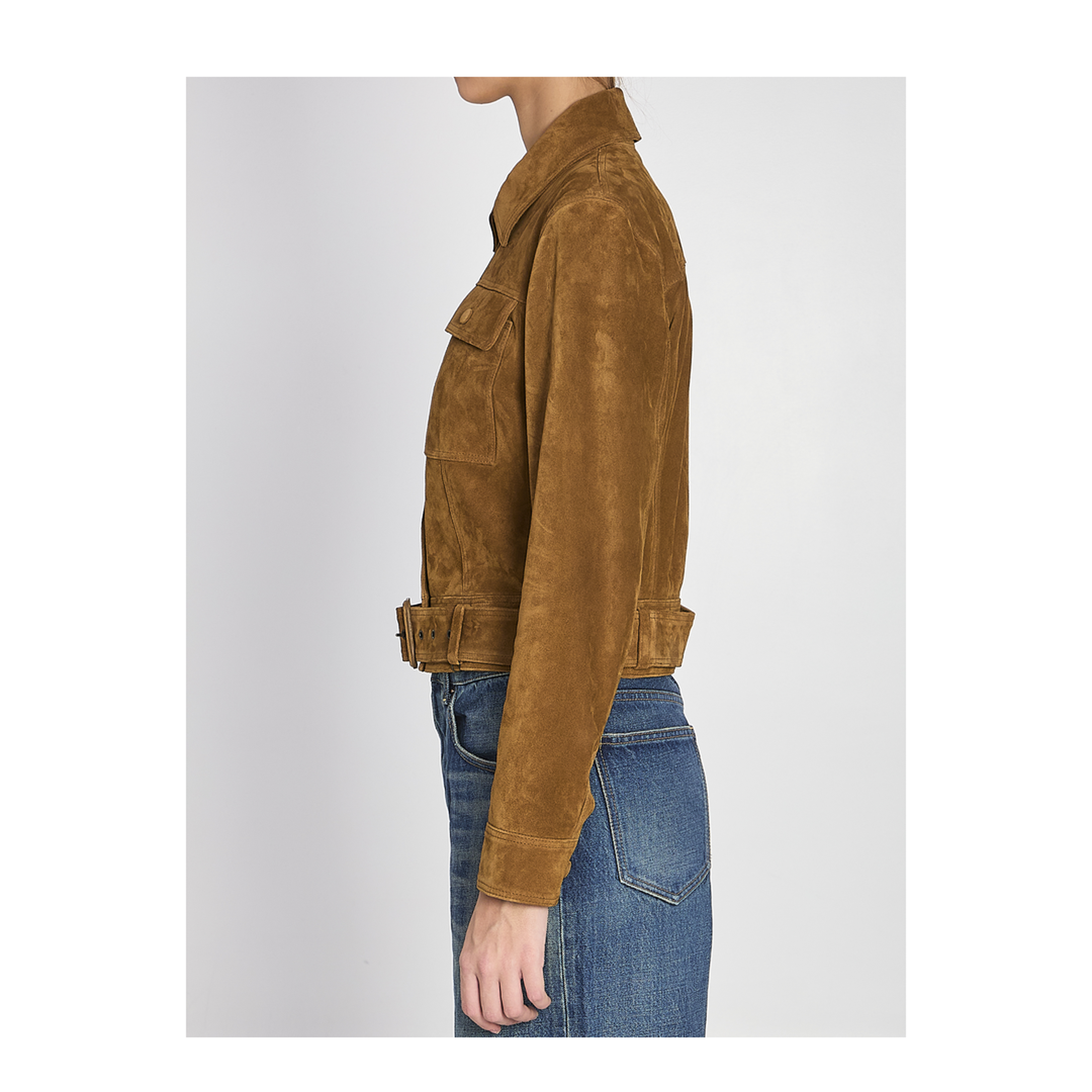 Vintage Suede Leather Jacket