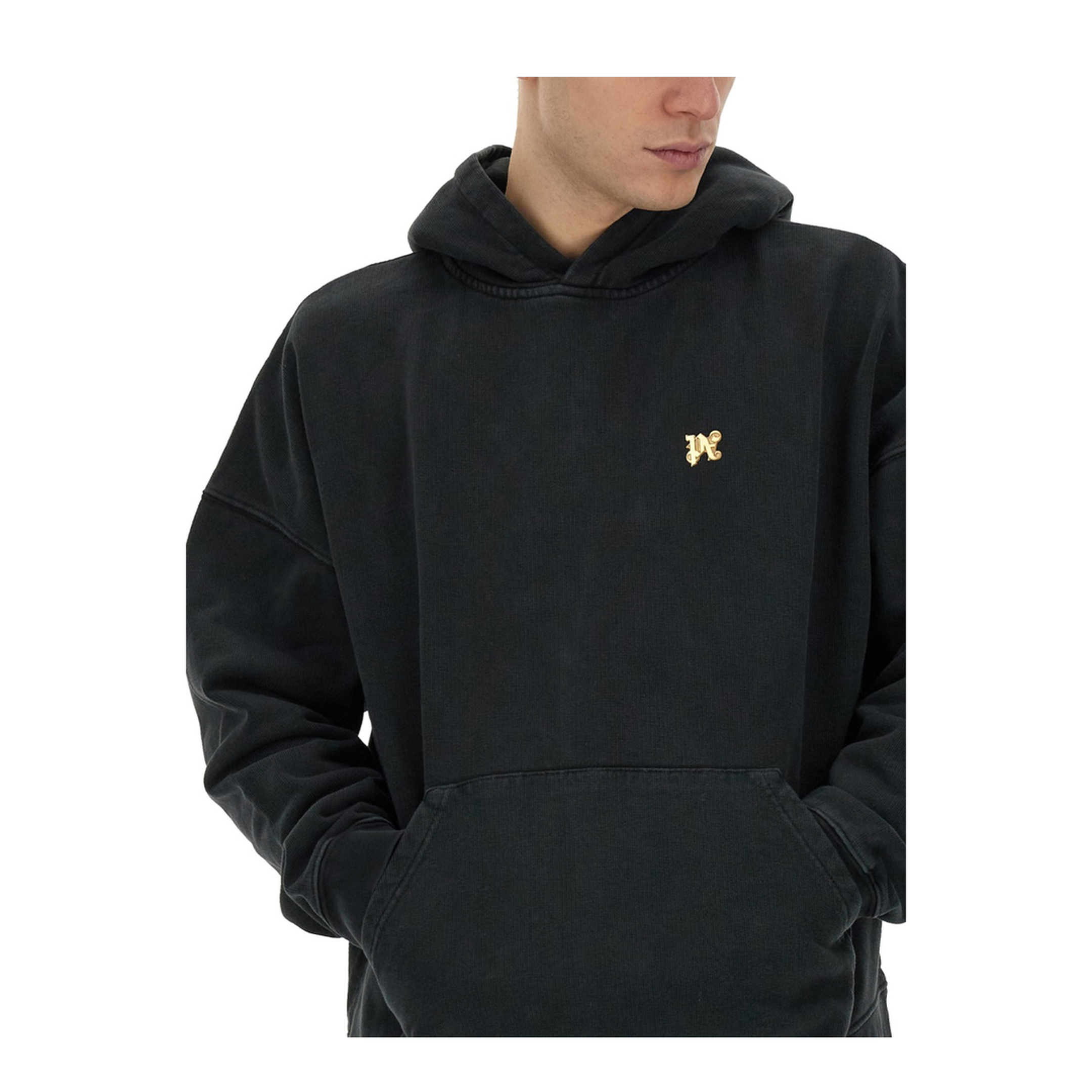 Burning Monogram Print Sweatshirt