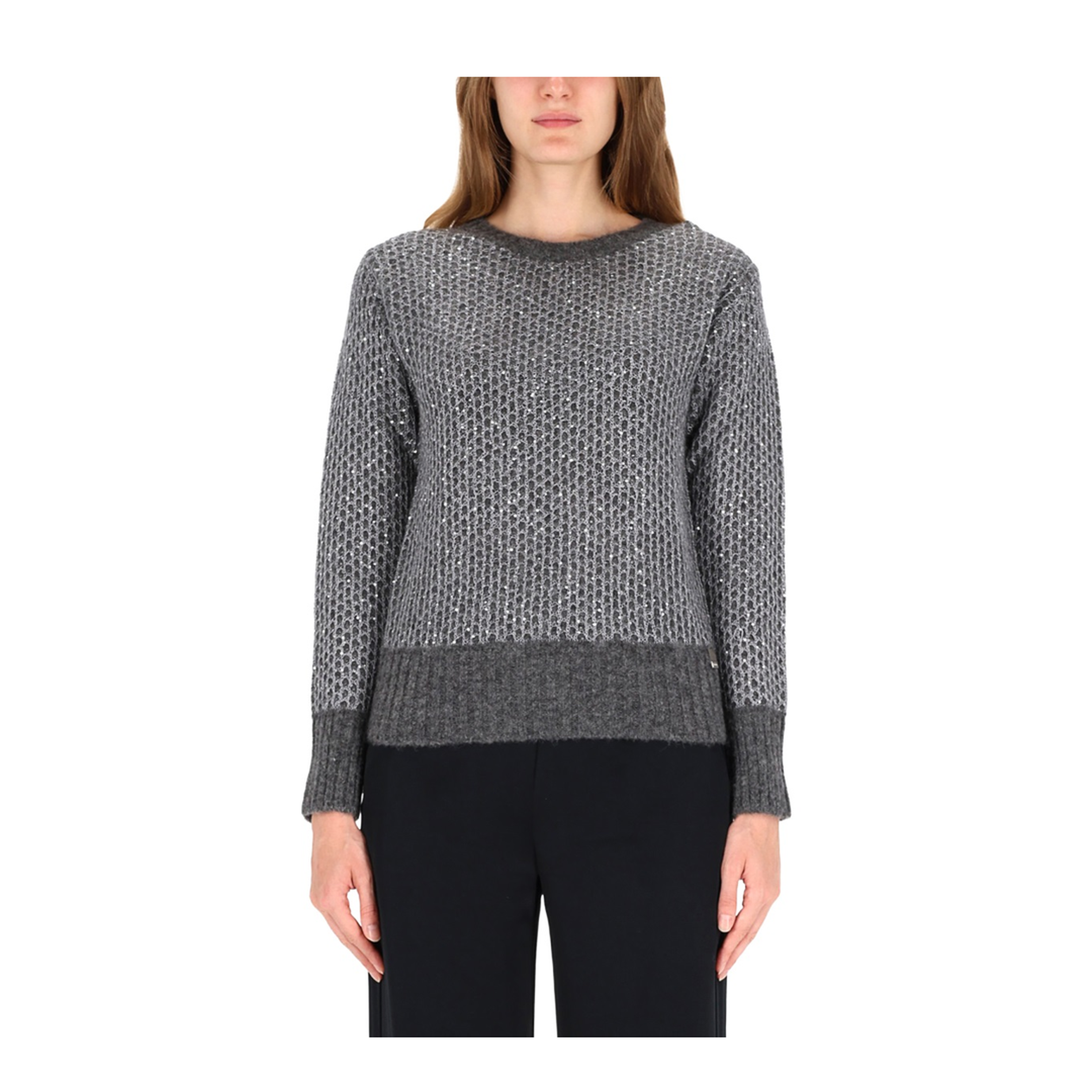 Metallic Effect Sequin Jersey