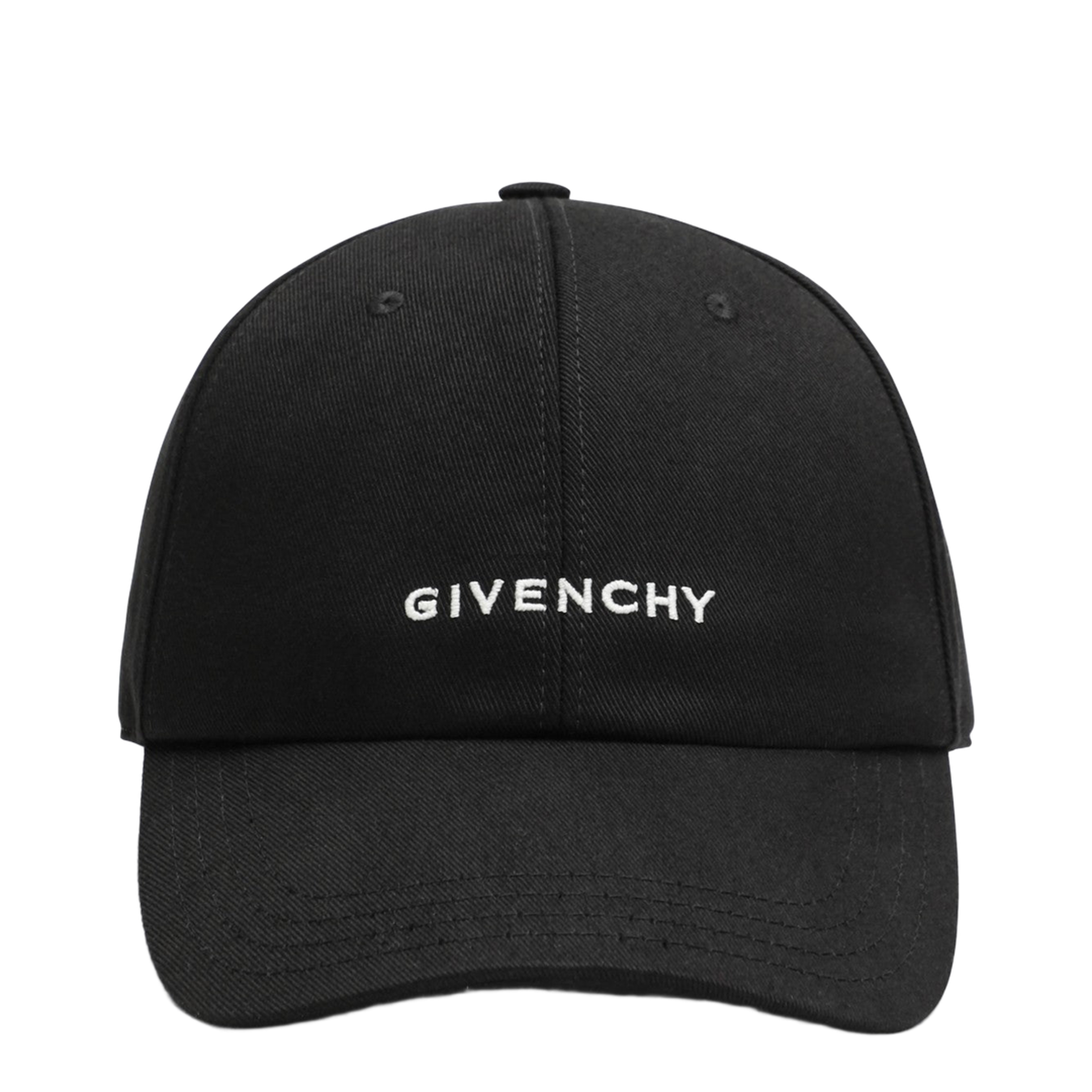 Black Baseball Cap with Logo