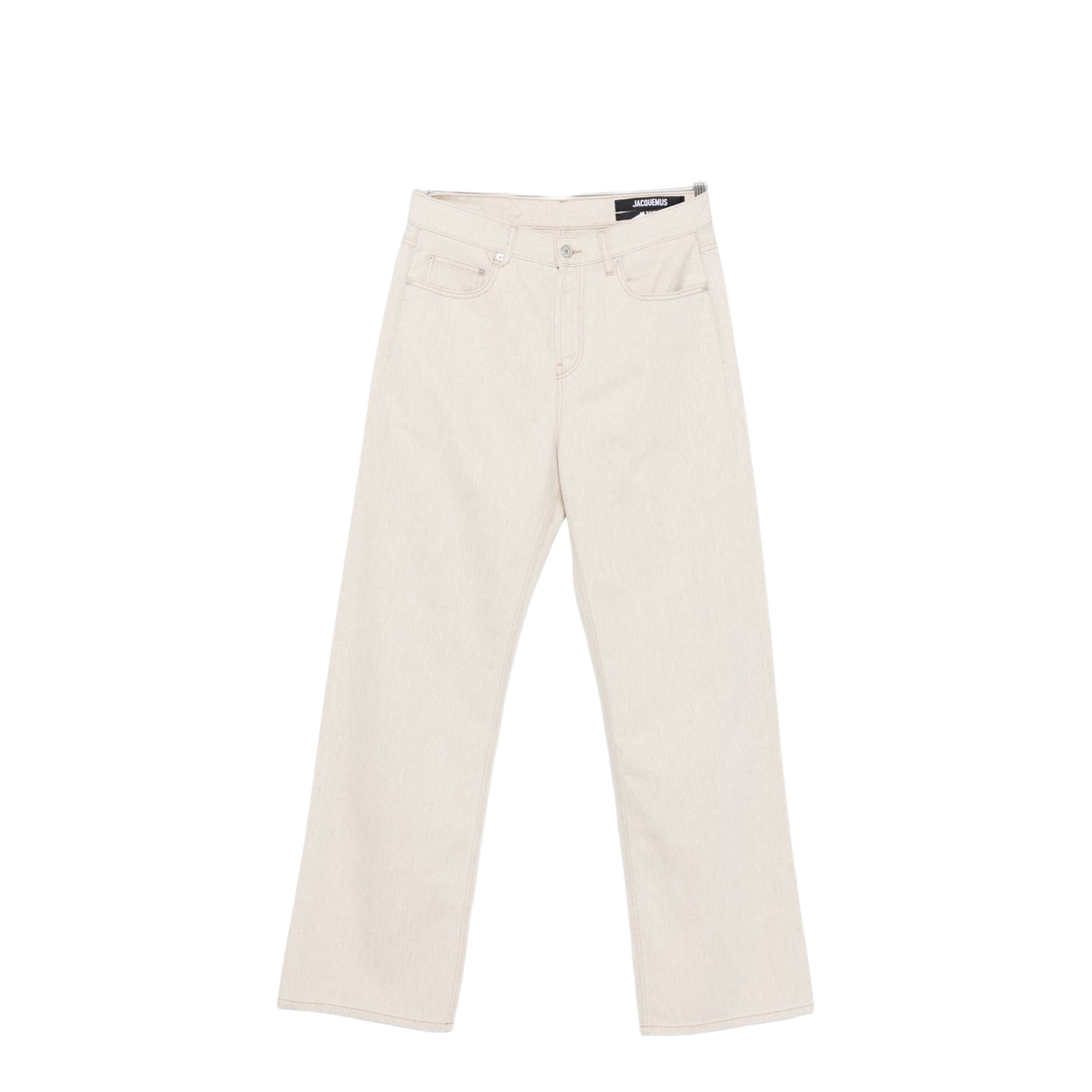 Straight de-Nîmes Denim Pants