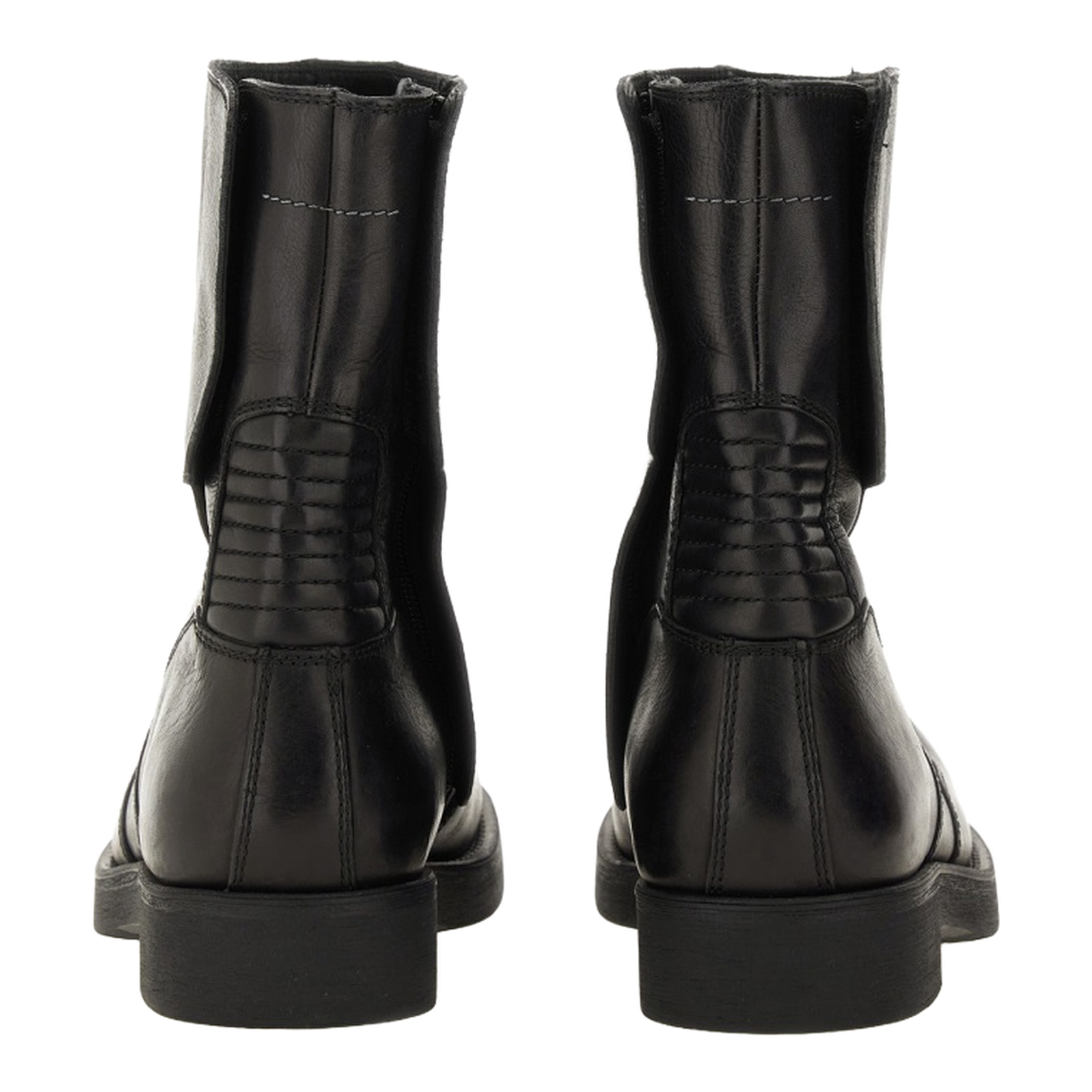 Leather Biker Boot
