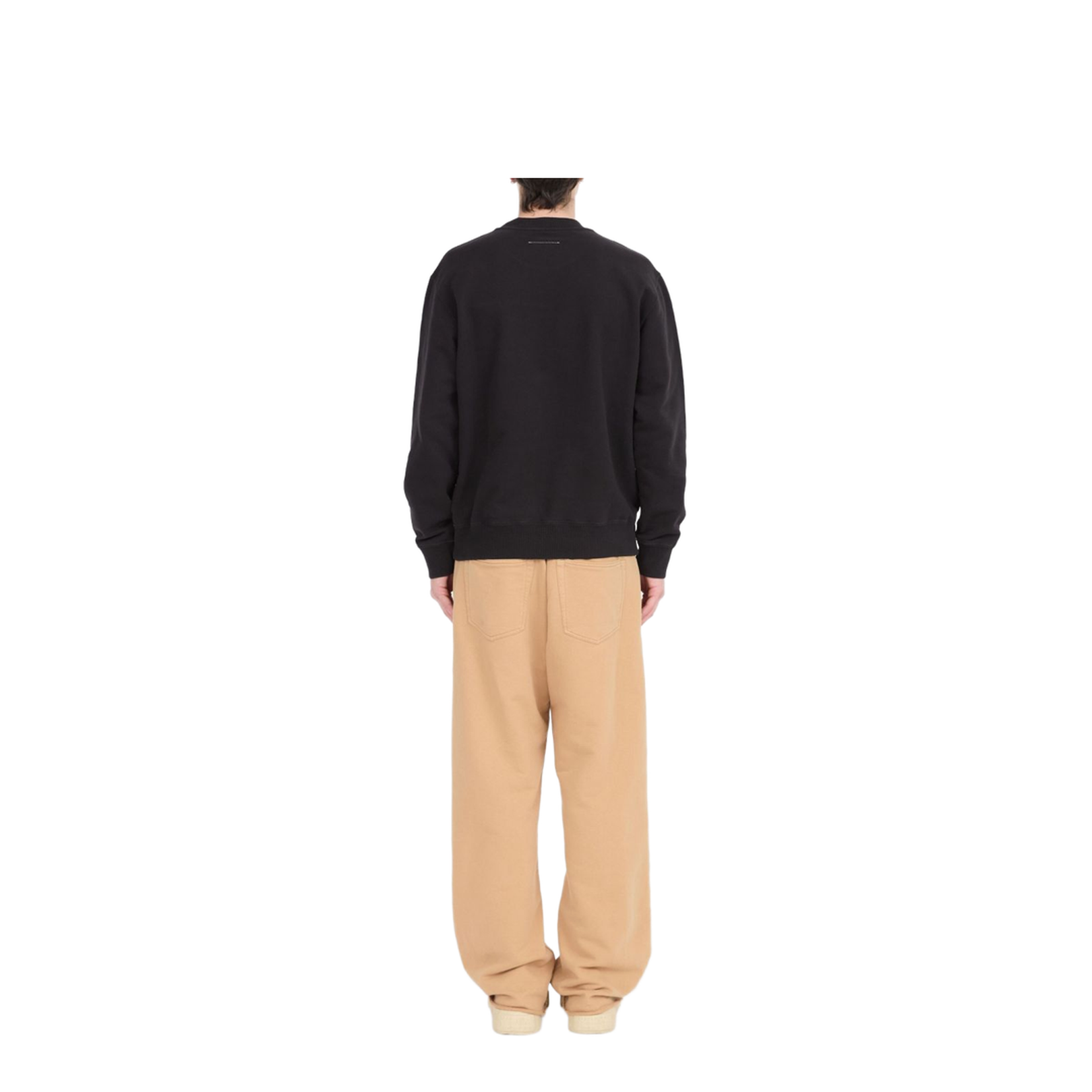 Logo Cotton Crewneck Sweatshirt