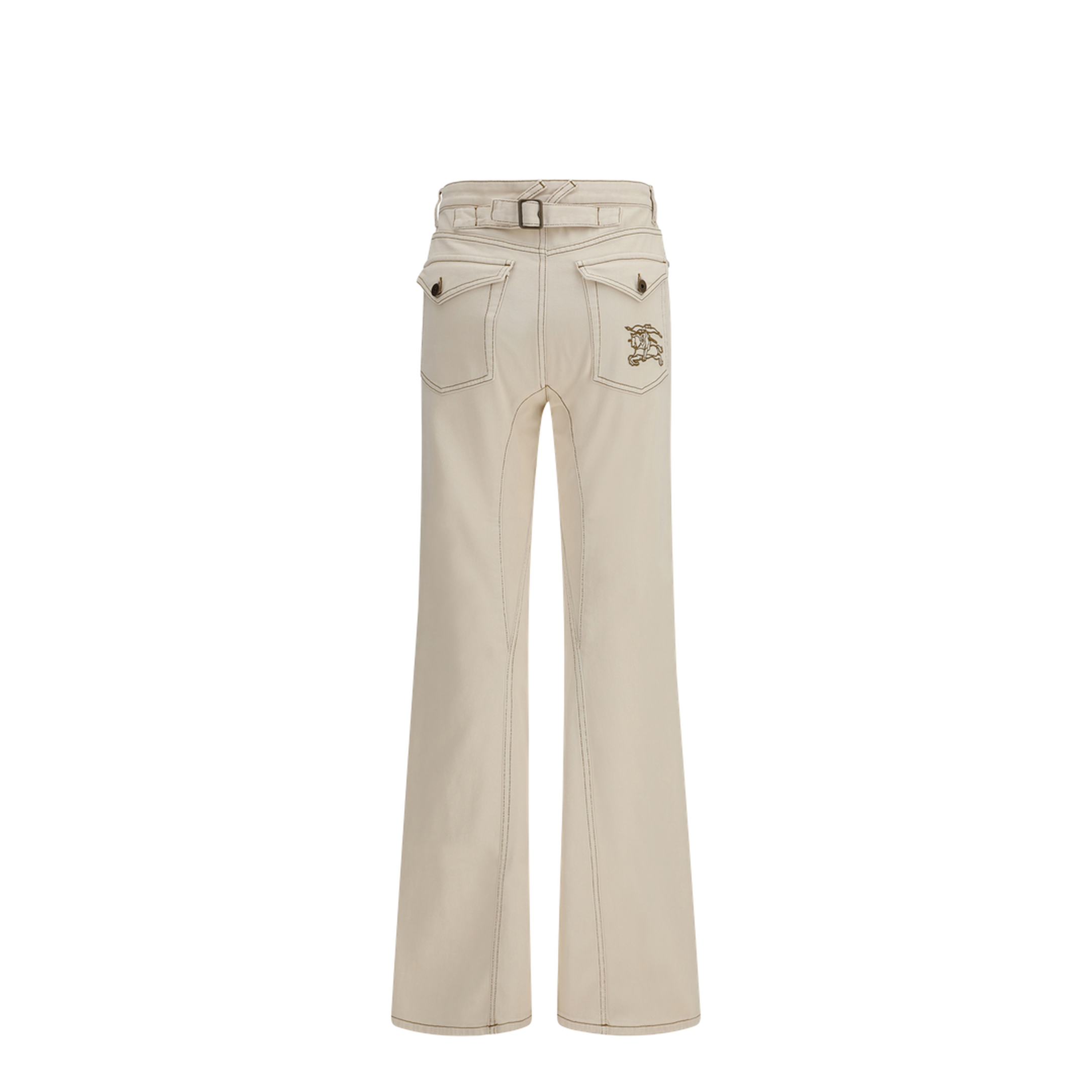 MAYFEYR - Burberry - High-Waisted Bootcut Jeans - 8118523