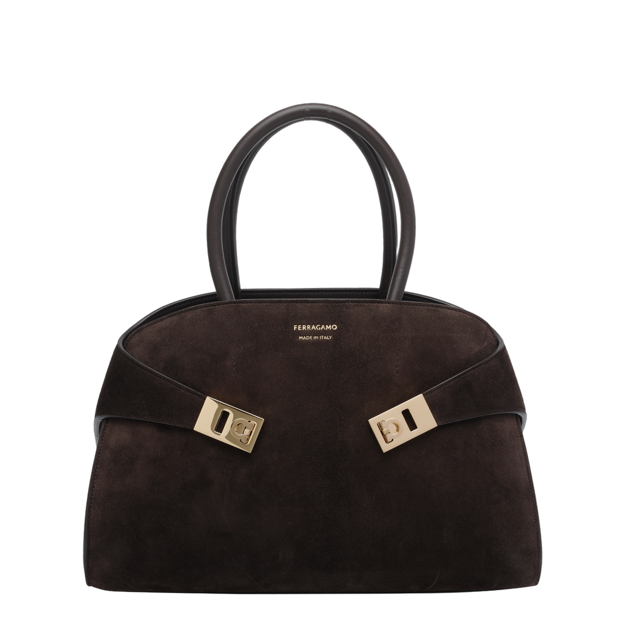 Medium Suede HUG Handbag