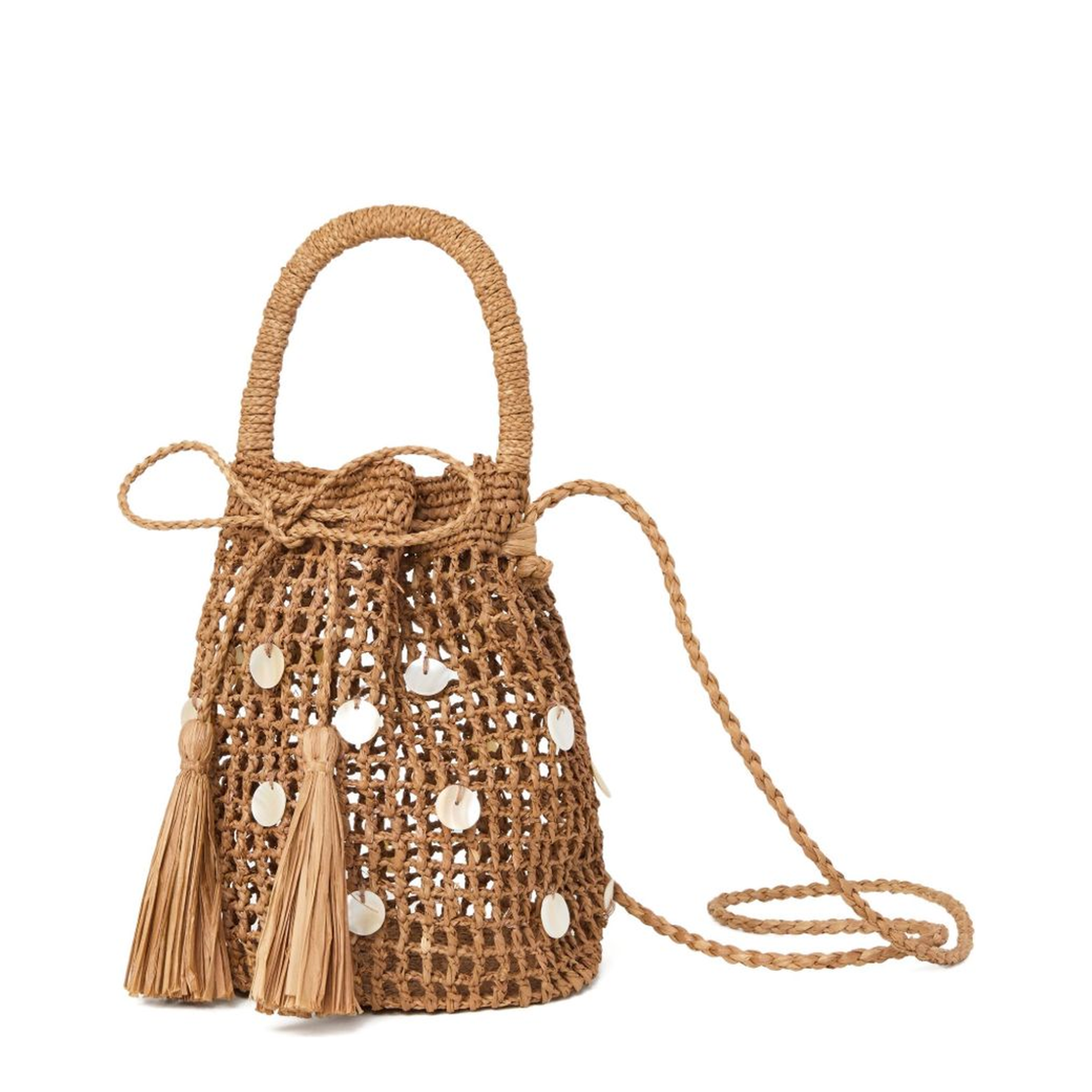 Rafia Bucket Bag