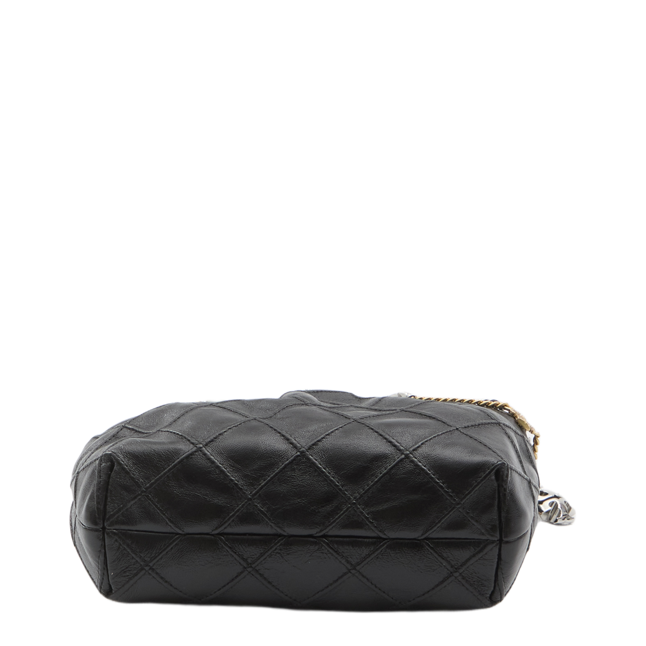 Fleming Mini Leather Hobo Bag