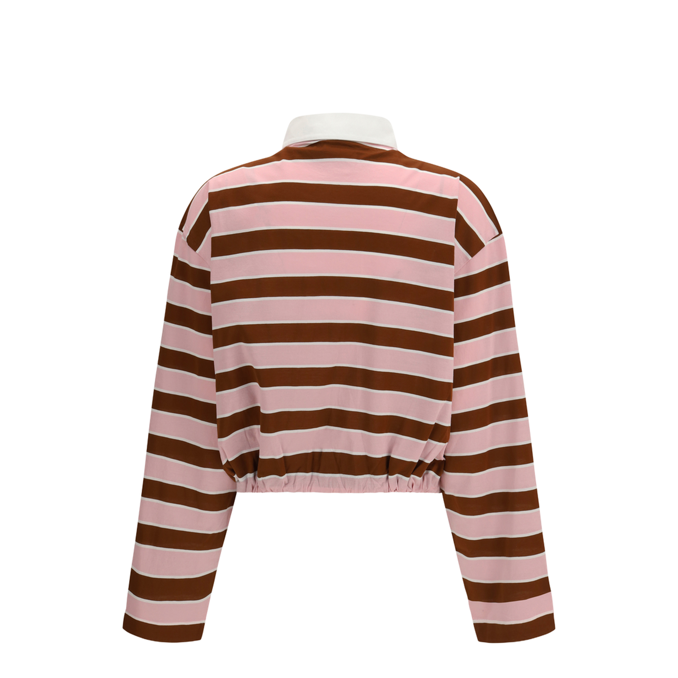 MAYFEYR - Prada - Long-Sleeve T-Shirt In Filo Di Scozia Cotton - 39661SOOO189P