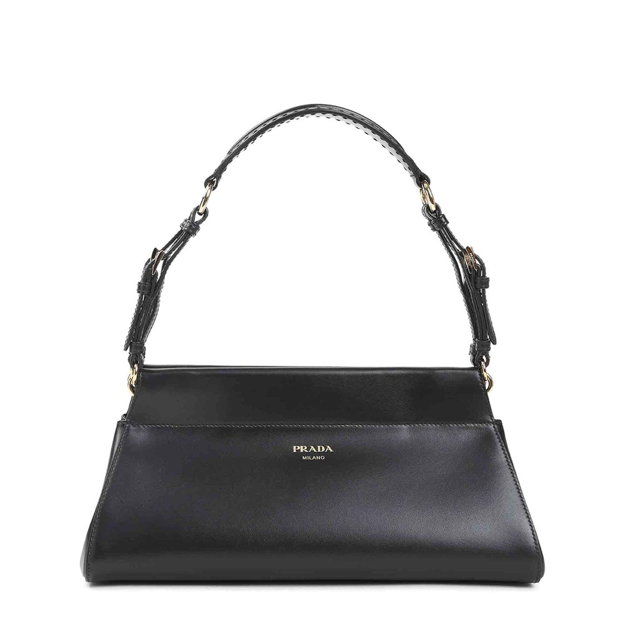 Black Enchaîné Medium Leather Bag