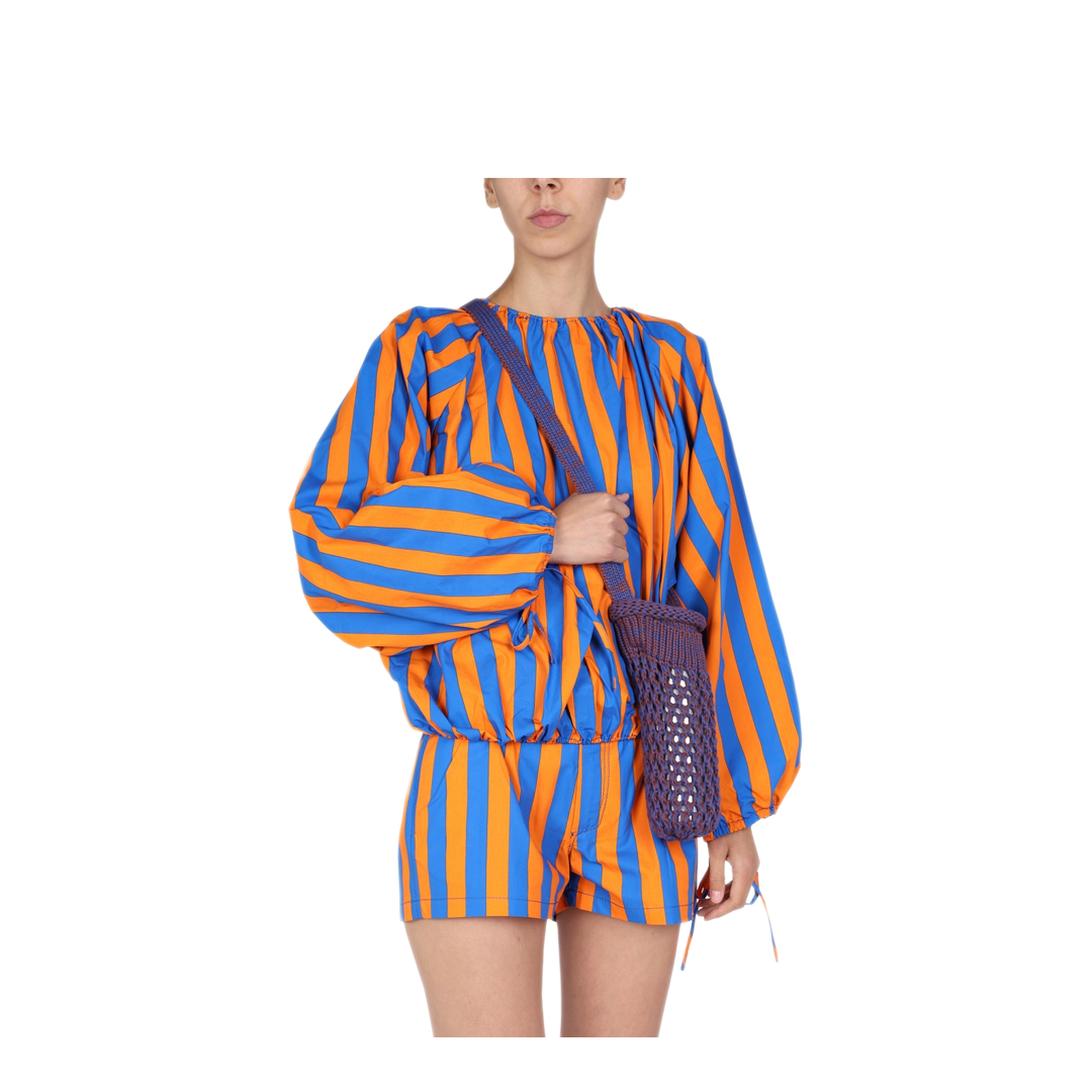 MAYFEYR - Sunnei - Striped Pattern Shirt - MRTWWTOP024WVN010OAS