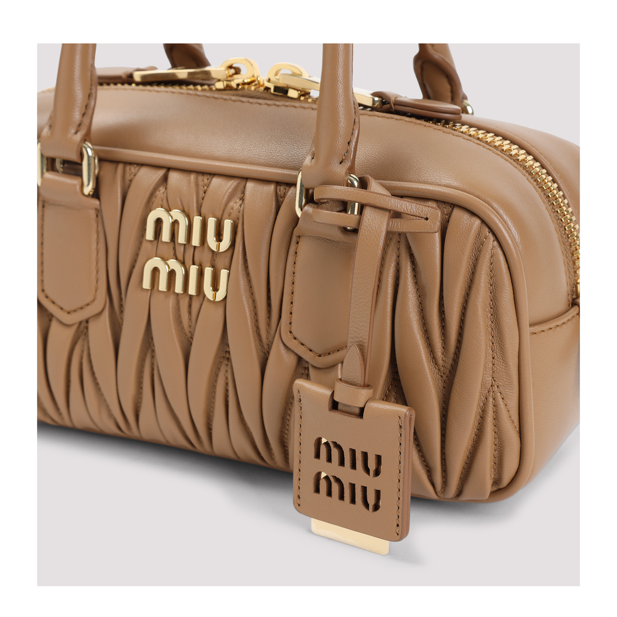 MAYFEYR - Miu Miu - Lamb Leather Handbag - 5BB142VOONAN88F098L