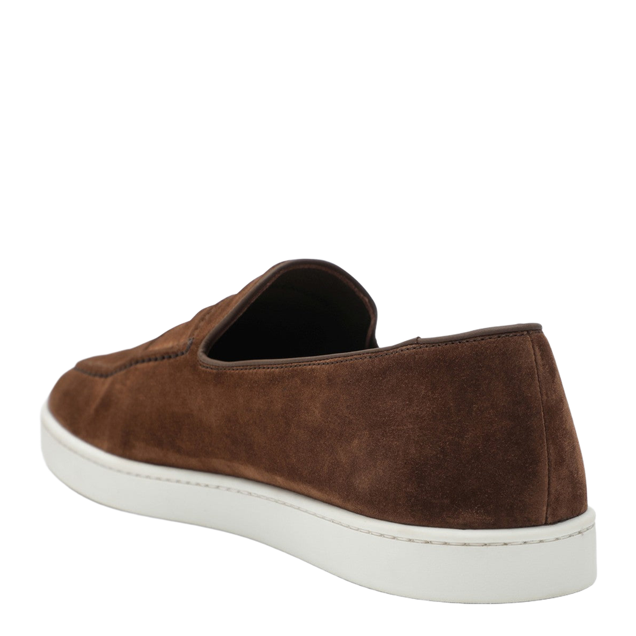 Brown Suede Loafers