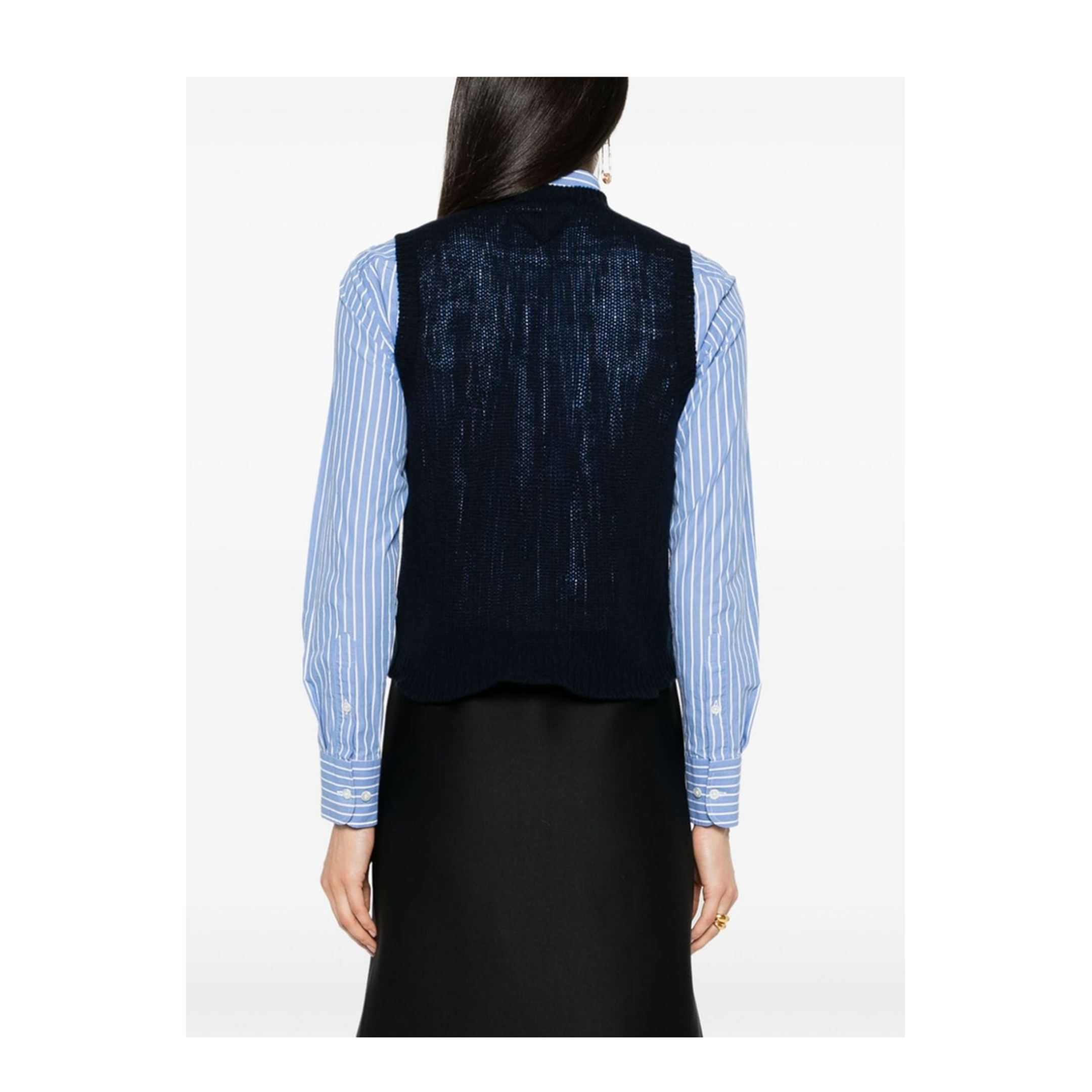 MAYFEYR - Prada - V-Neck Cashmere Vest - P29A96SOOO14KDF0008