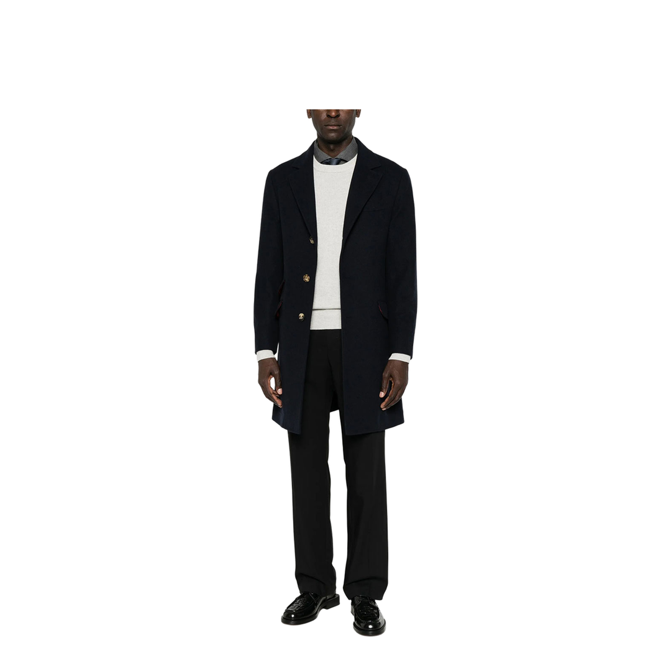 MAYFEYR - Brunello Cucinelli - Cashmere Pullover With Patch - M22709800
