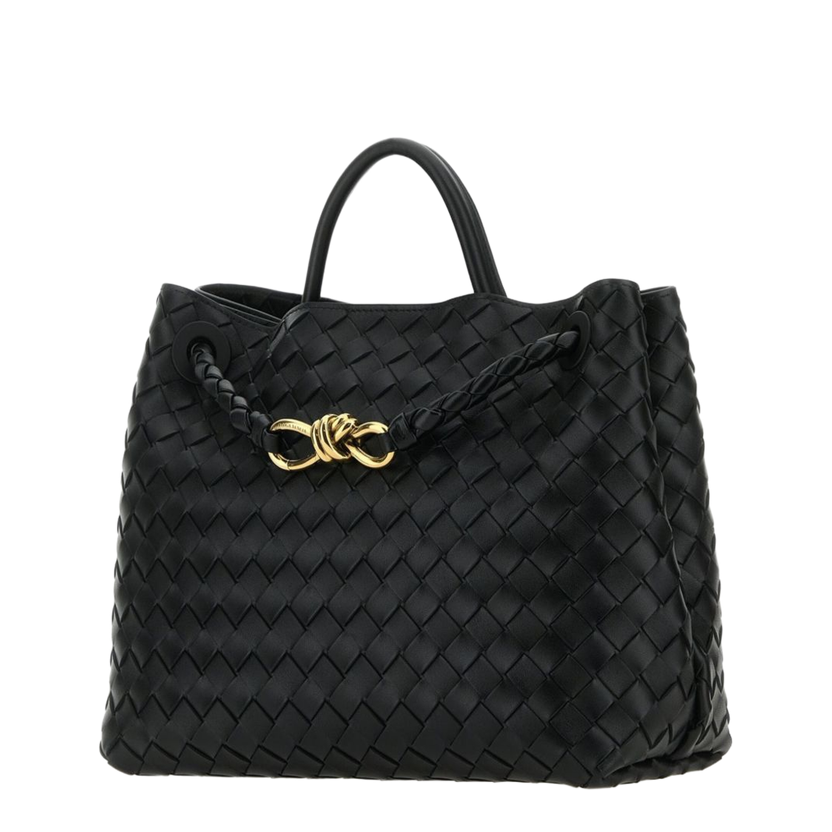 Andiamo Medium Leather Handbags - Black