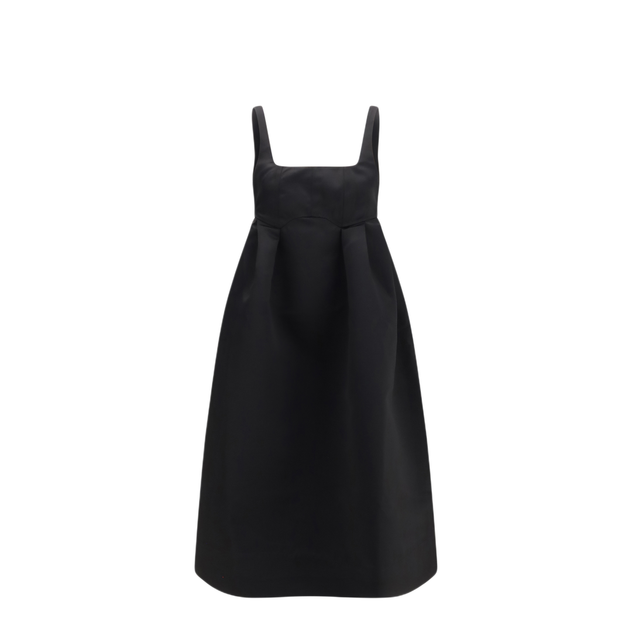 MAYFEYR - Ganni - Duchesse Satin Midi Dress With Corset - A1030752