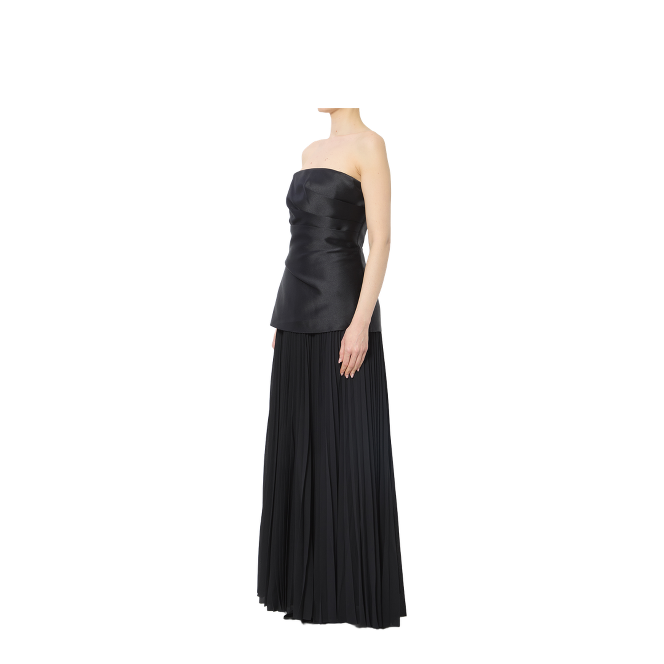 MAYFEYR - Solace London - Claudette Maxi Dress - OS47033BLACK