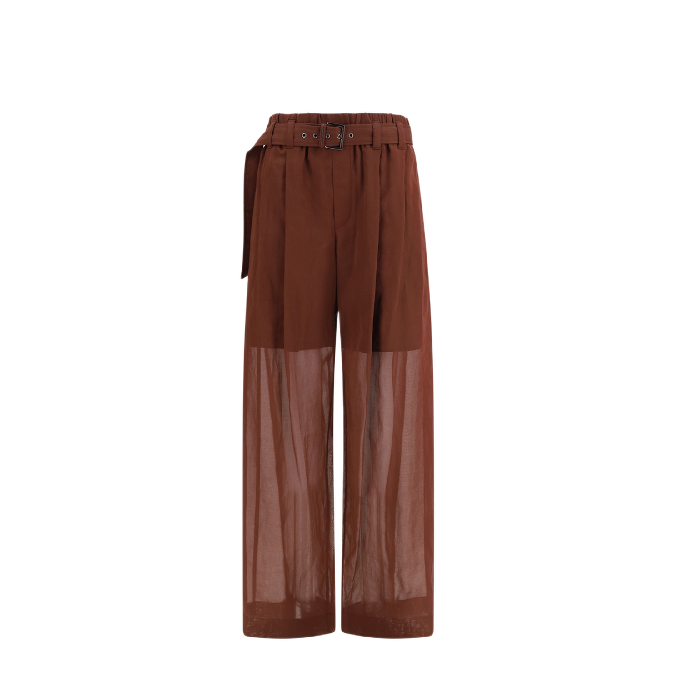 MAYFEYR - Brunello Cucinelli - Cotton Loose Pants With Monili - M0F91P8862