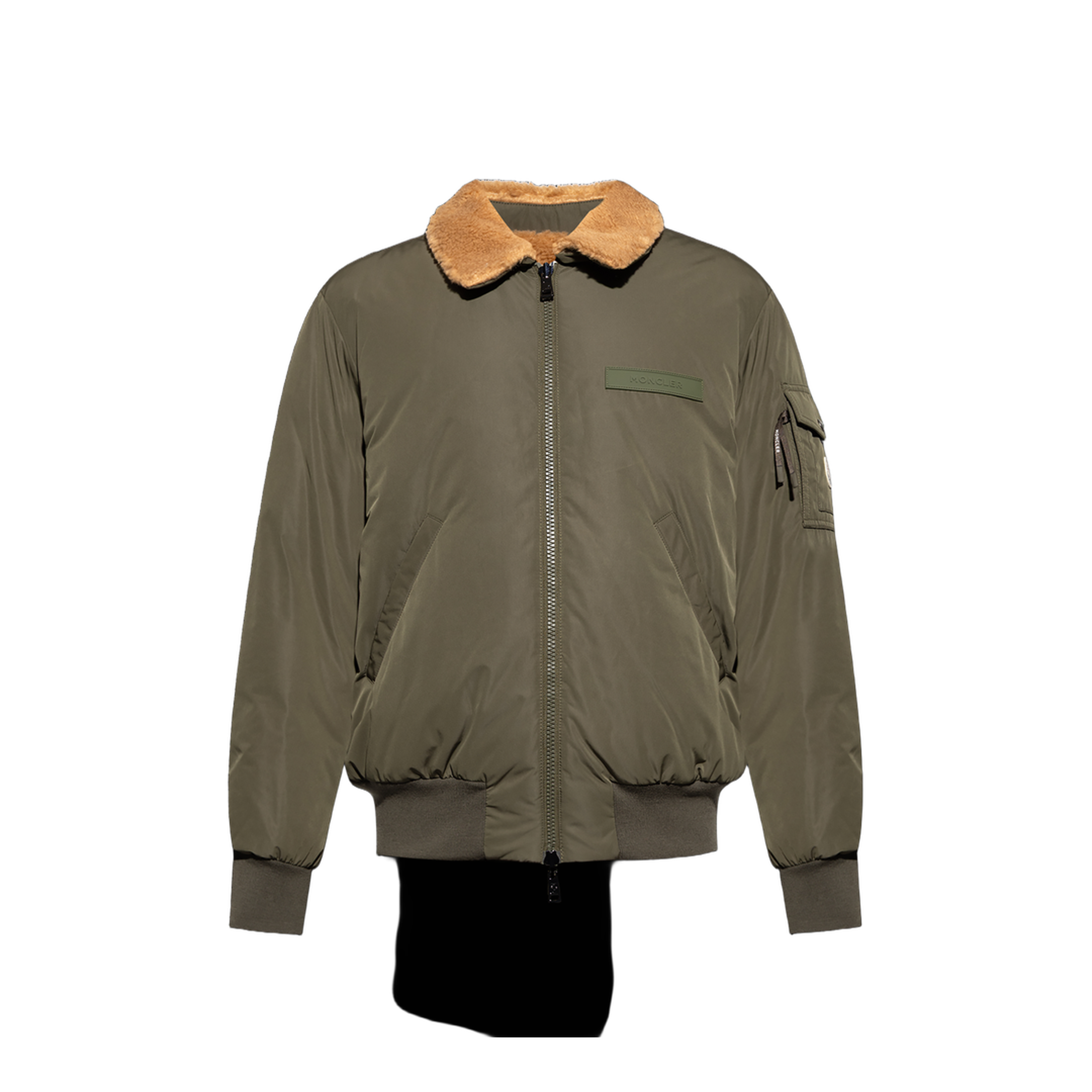 Sherpa Collar Bomber Jacket