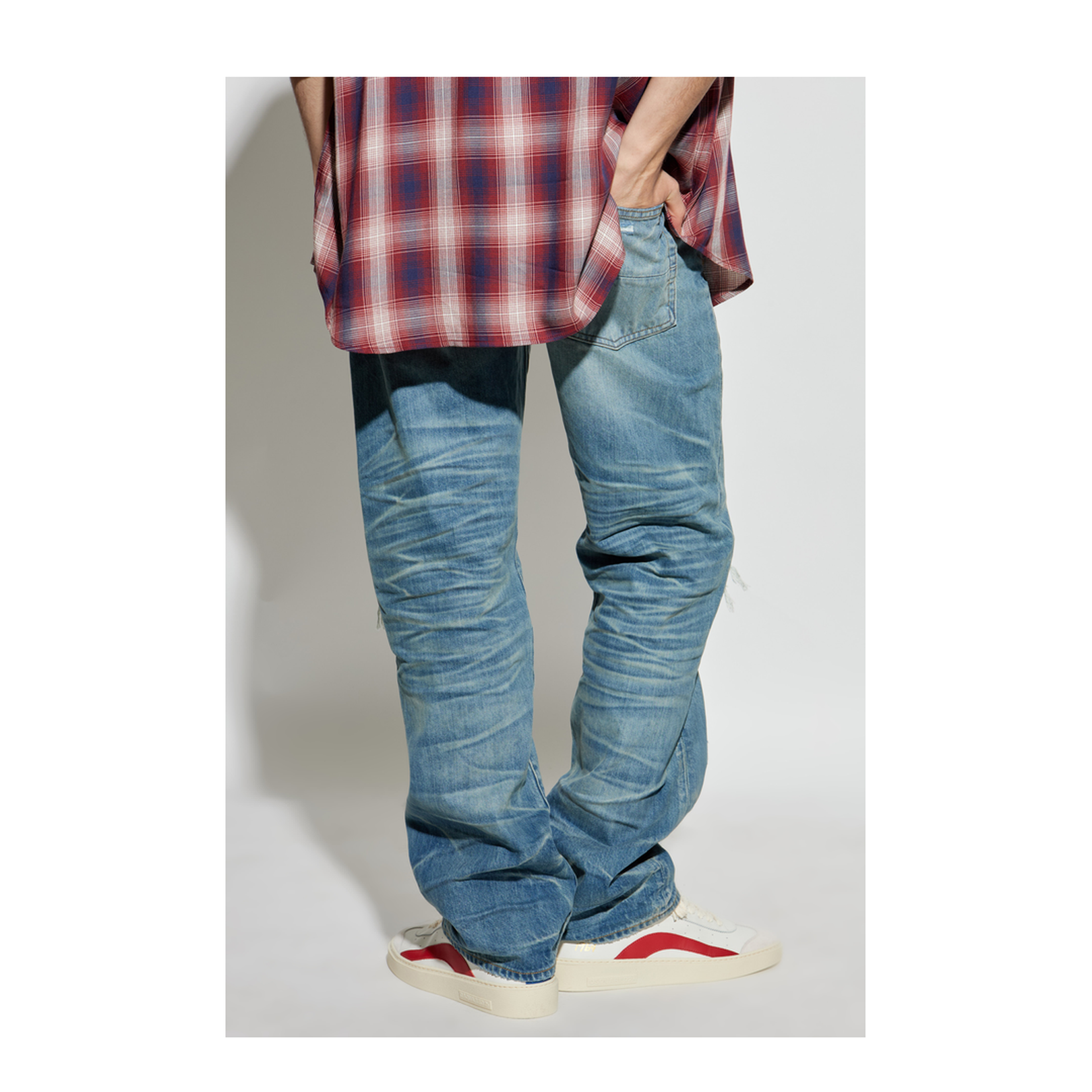 Jeans with a 'vintage' effect