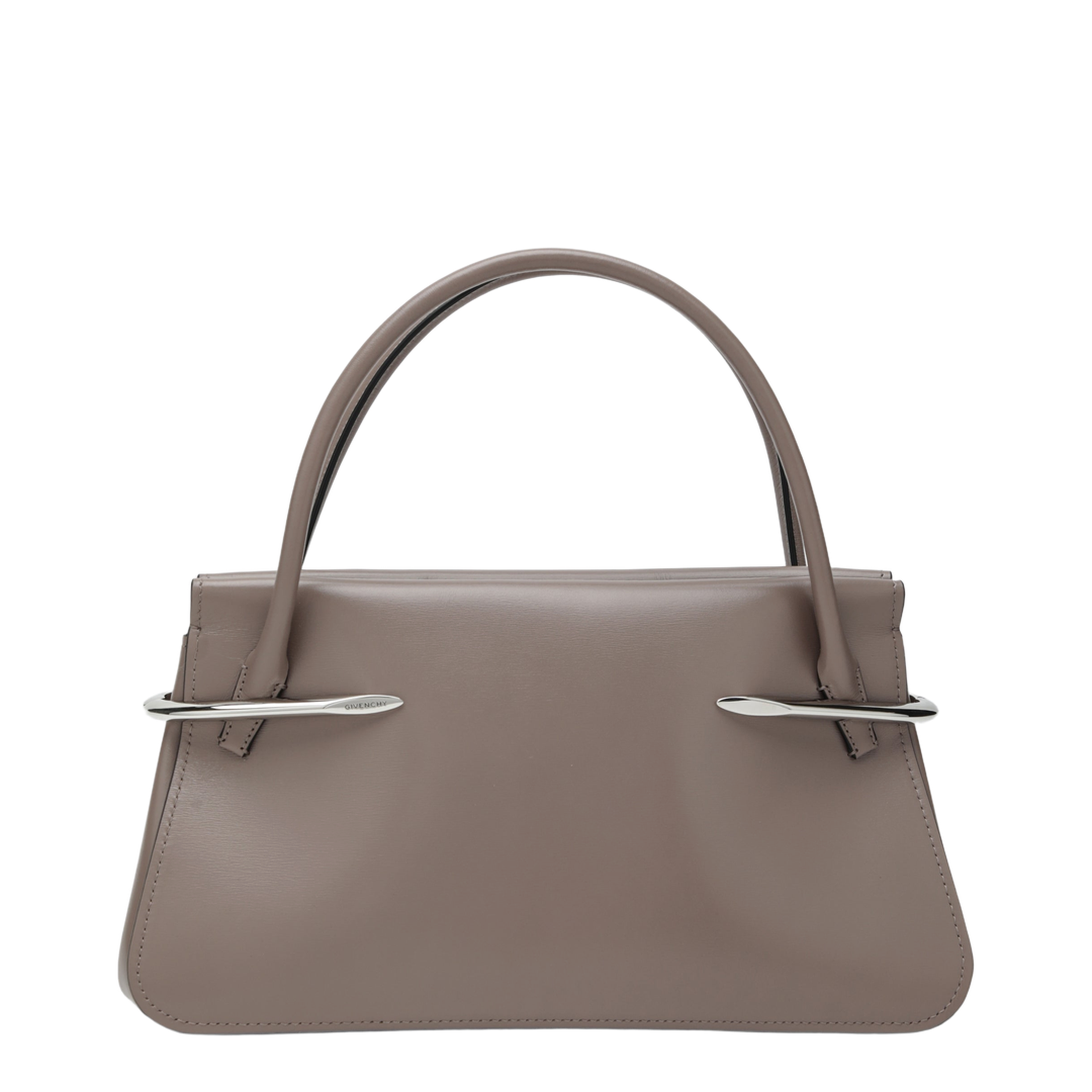 Pinch medium bag in taupe leather