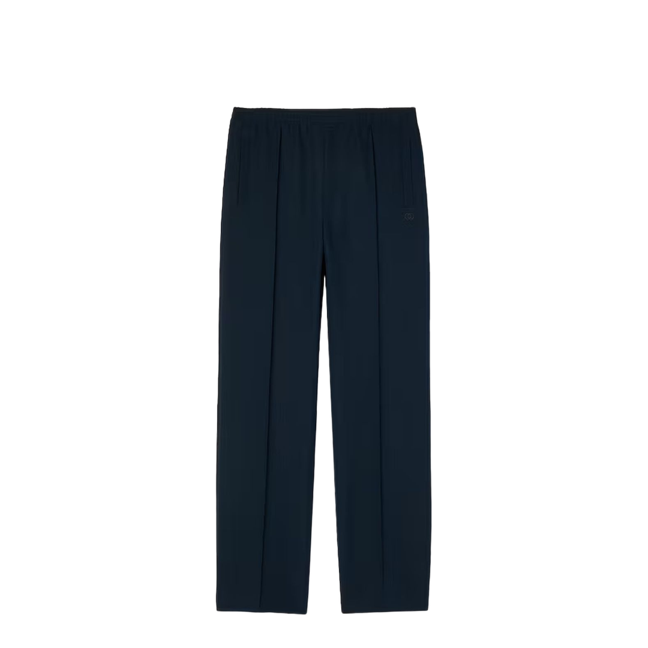 Technical Panama Sportswear Trousers in Dark Blue