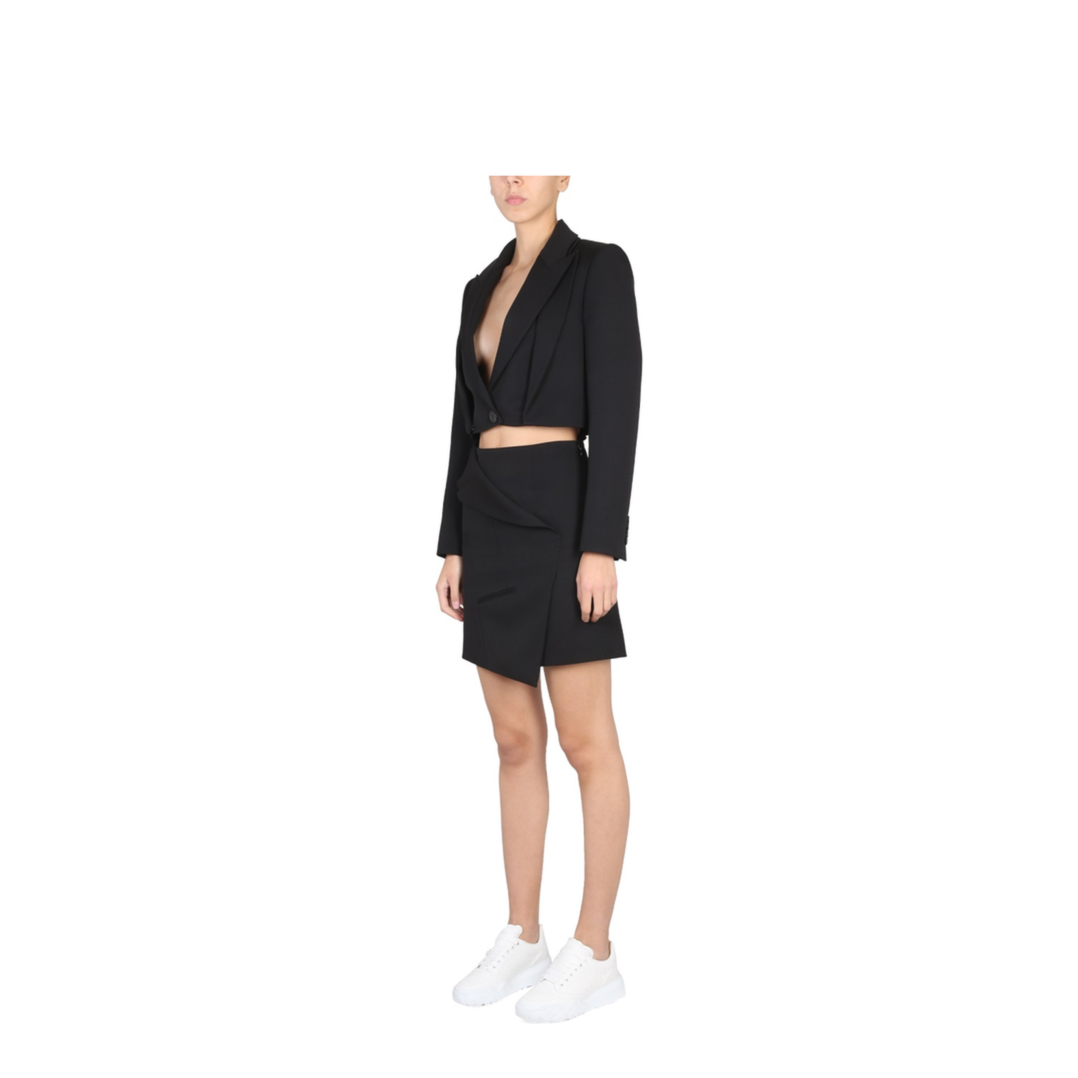 Asymmetrical Mini Skirt