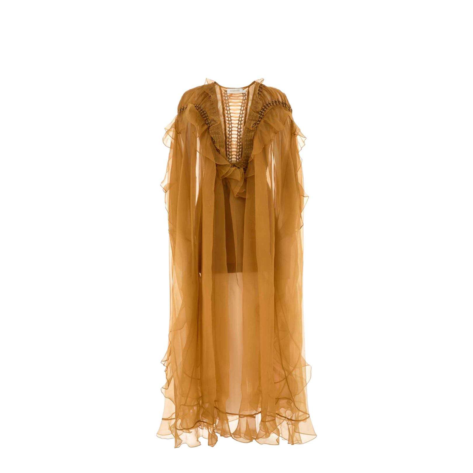 Orange Organza Balance Dress