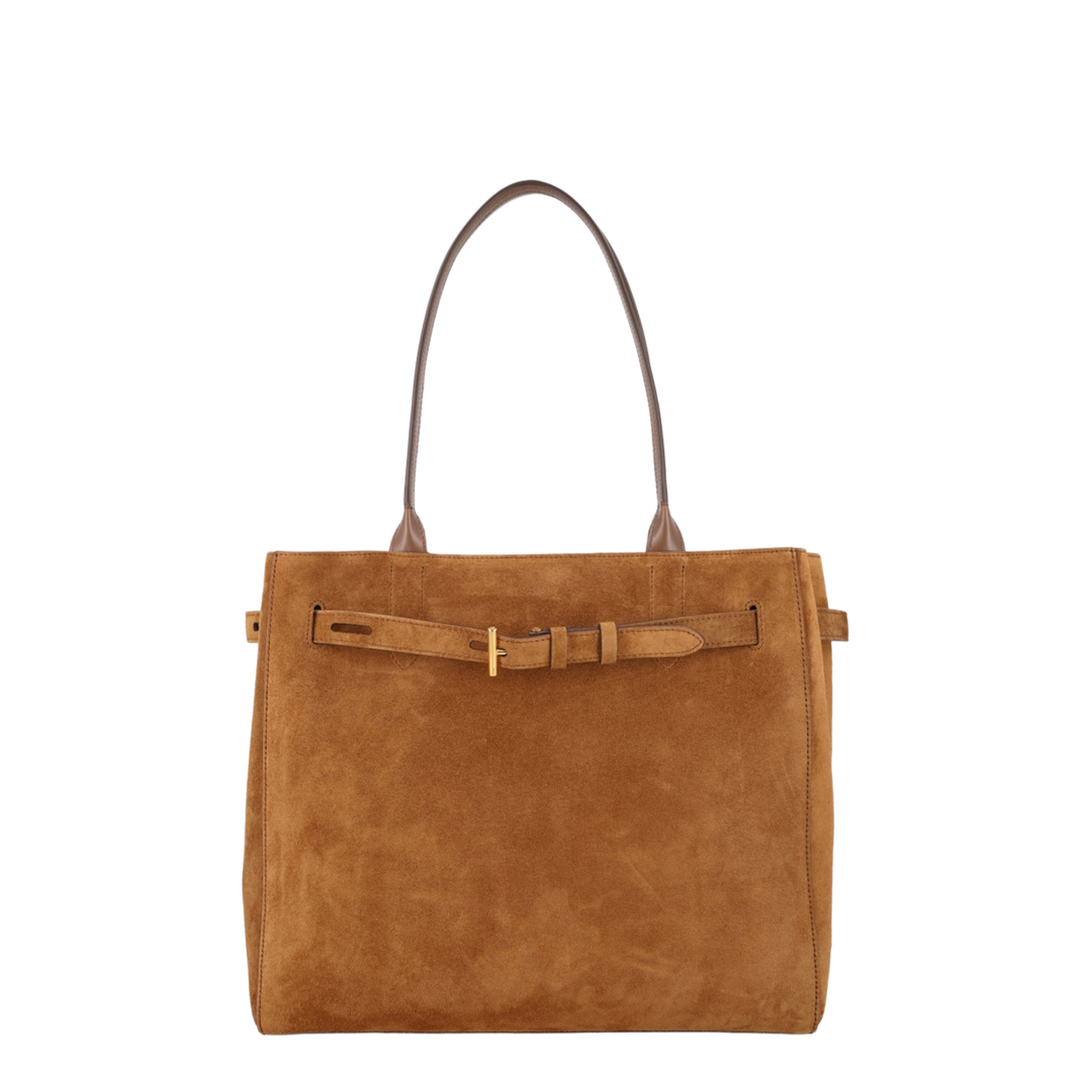 Audrey Medium Suede Tote Bag