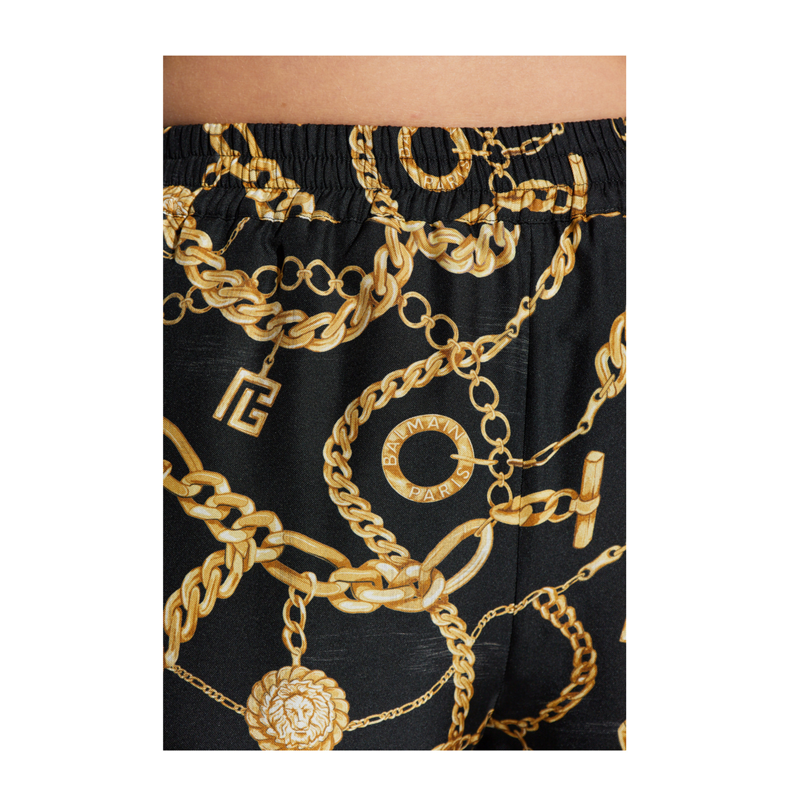 Silk Trousers with Print