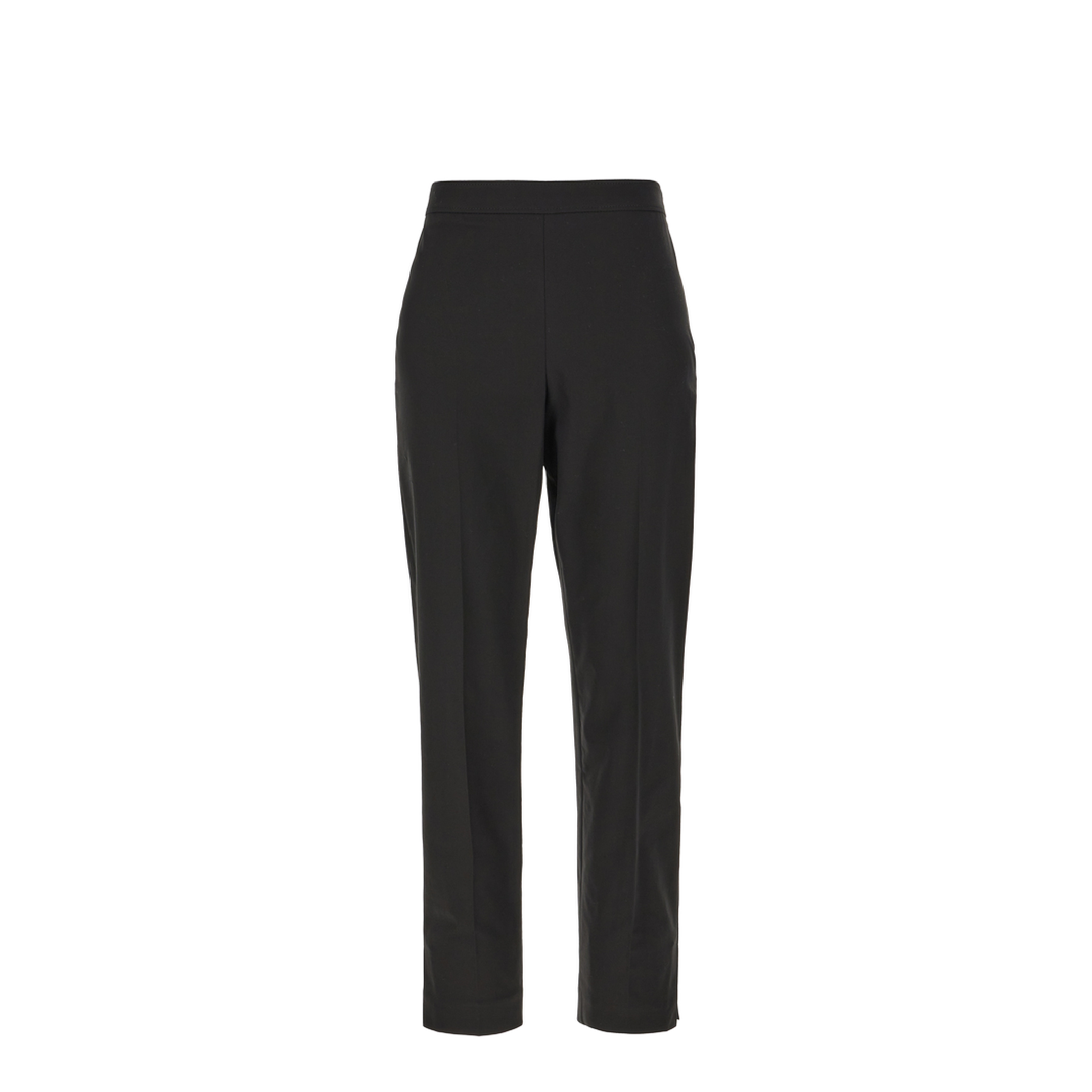 High-Waisted Cropped Trousers