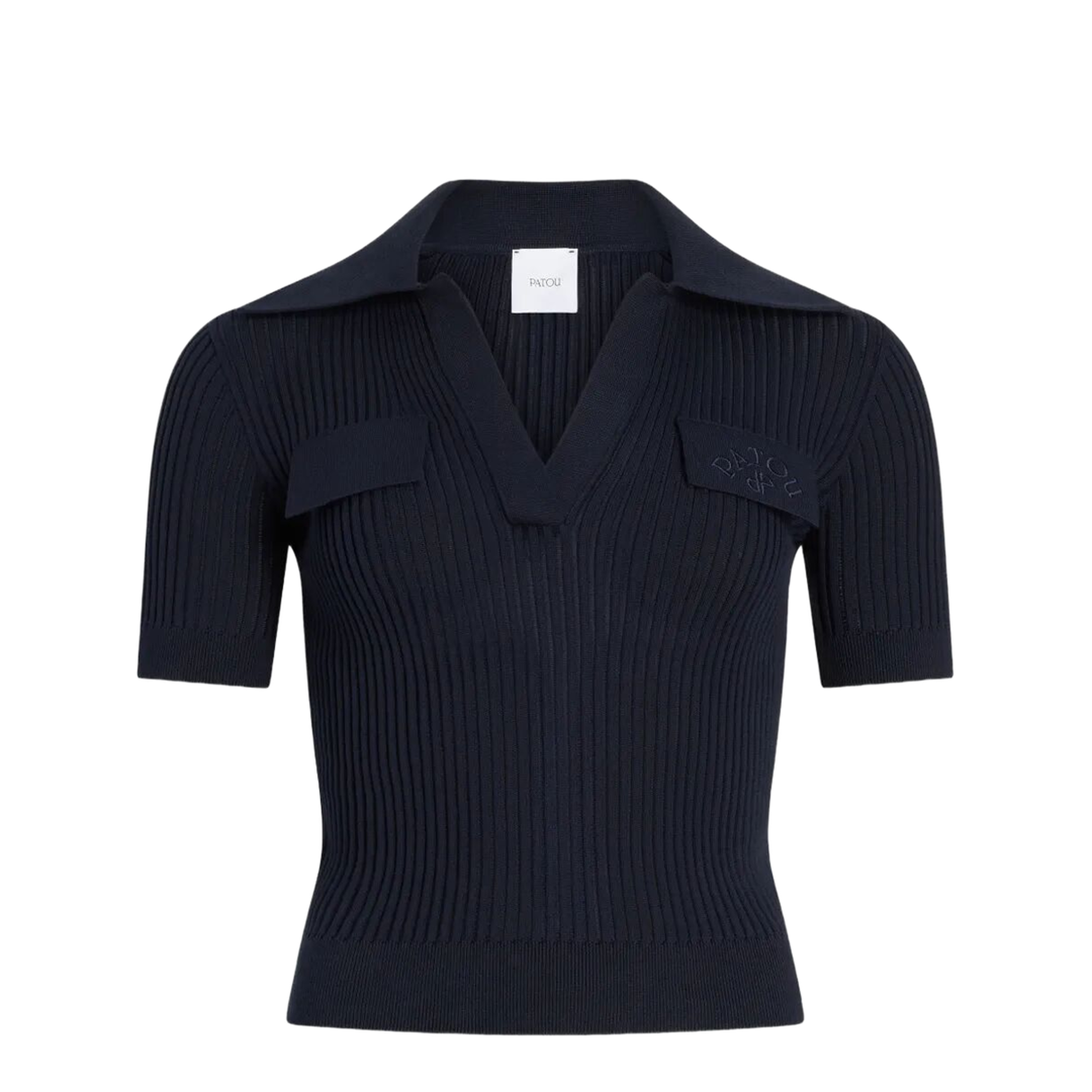 MAYFEYR - Patou - Embroidered Knitted Cotton Polo Shirt - KN3418094