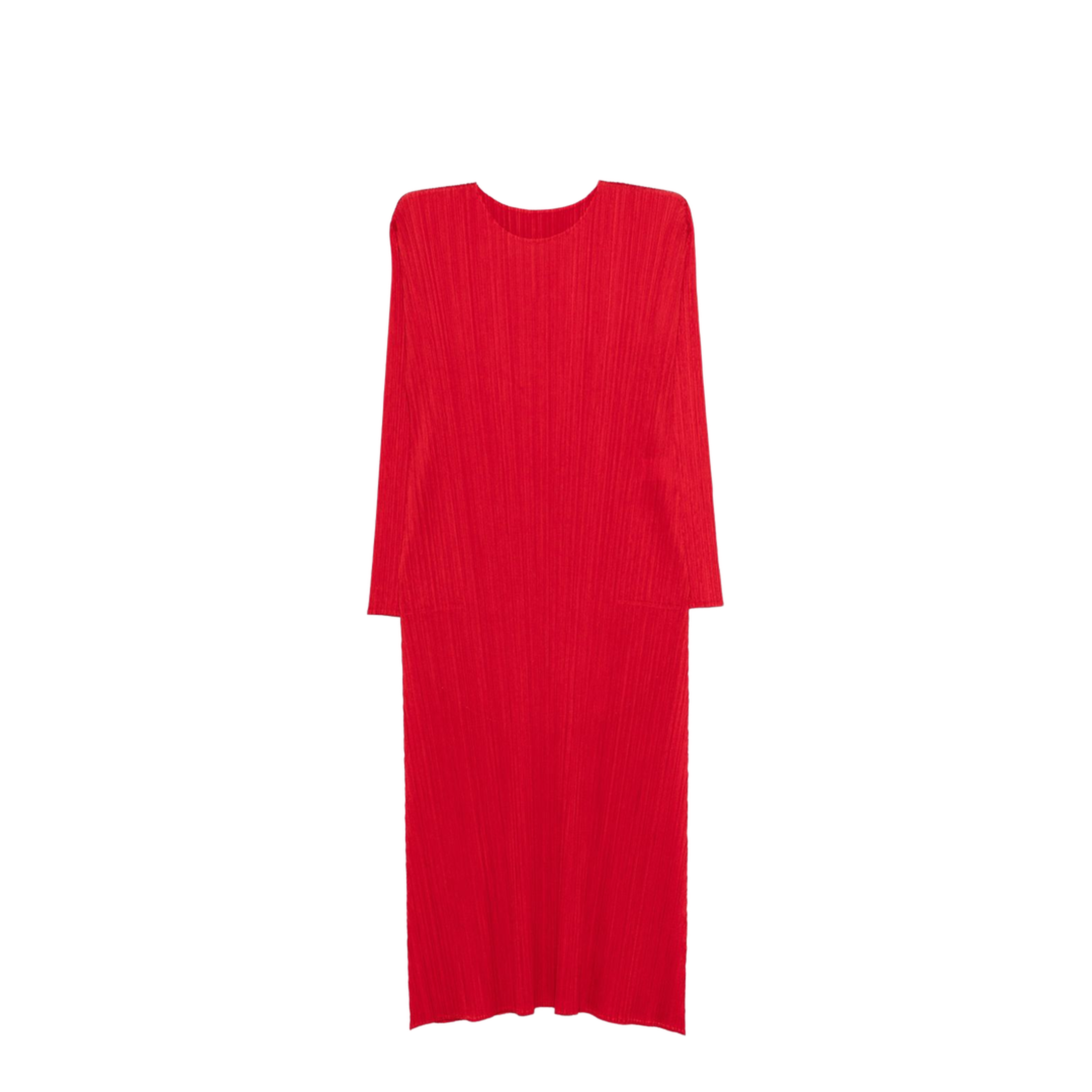 Pleats Please Dresses Red – MAYFEYR